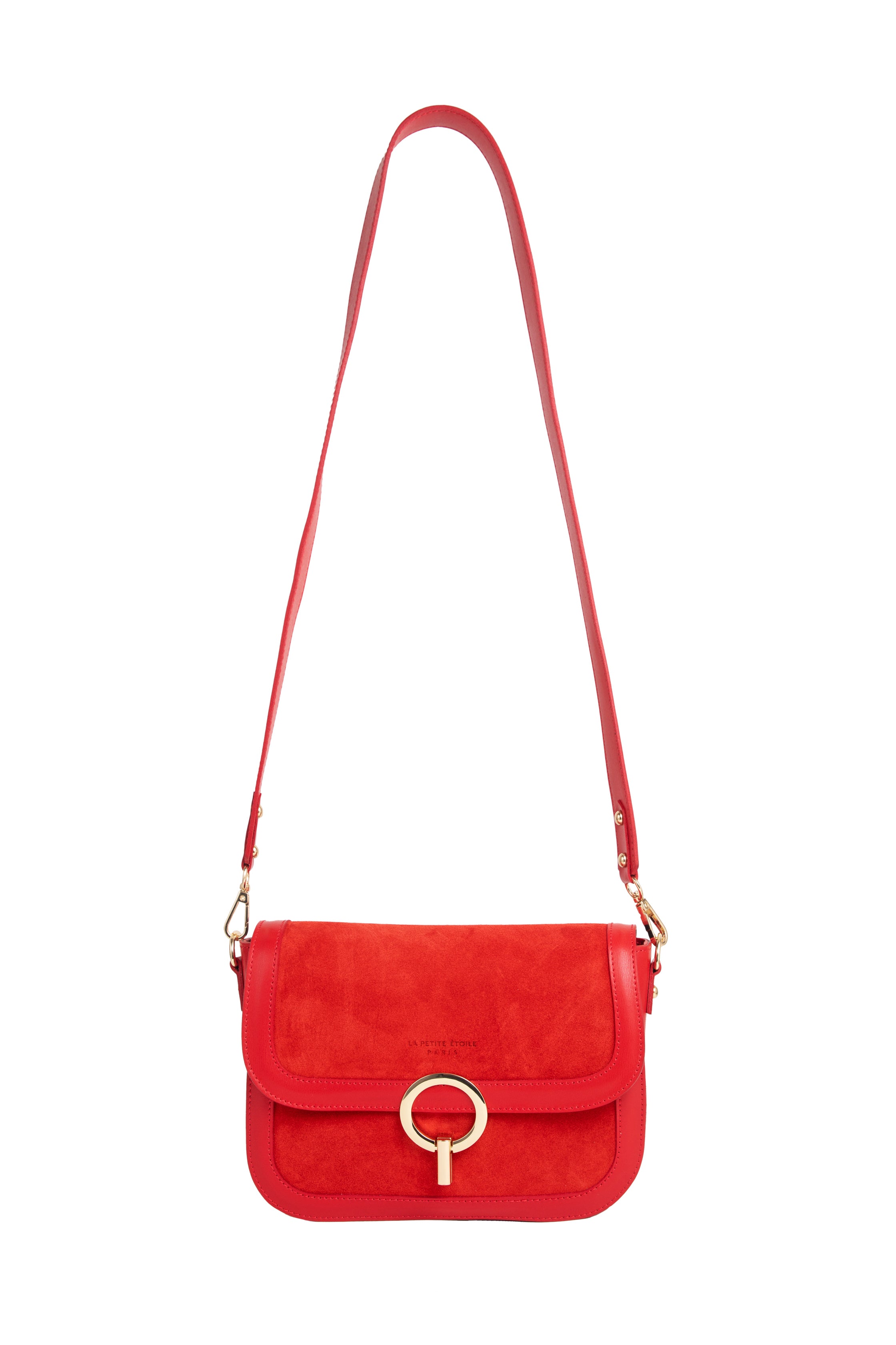 James Leather Bag - Red