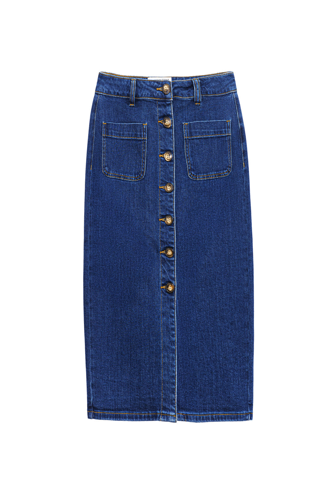 Washed denim skirt - Jasper