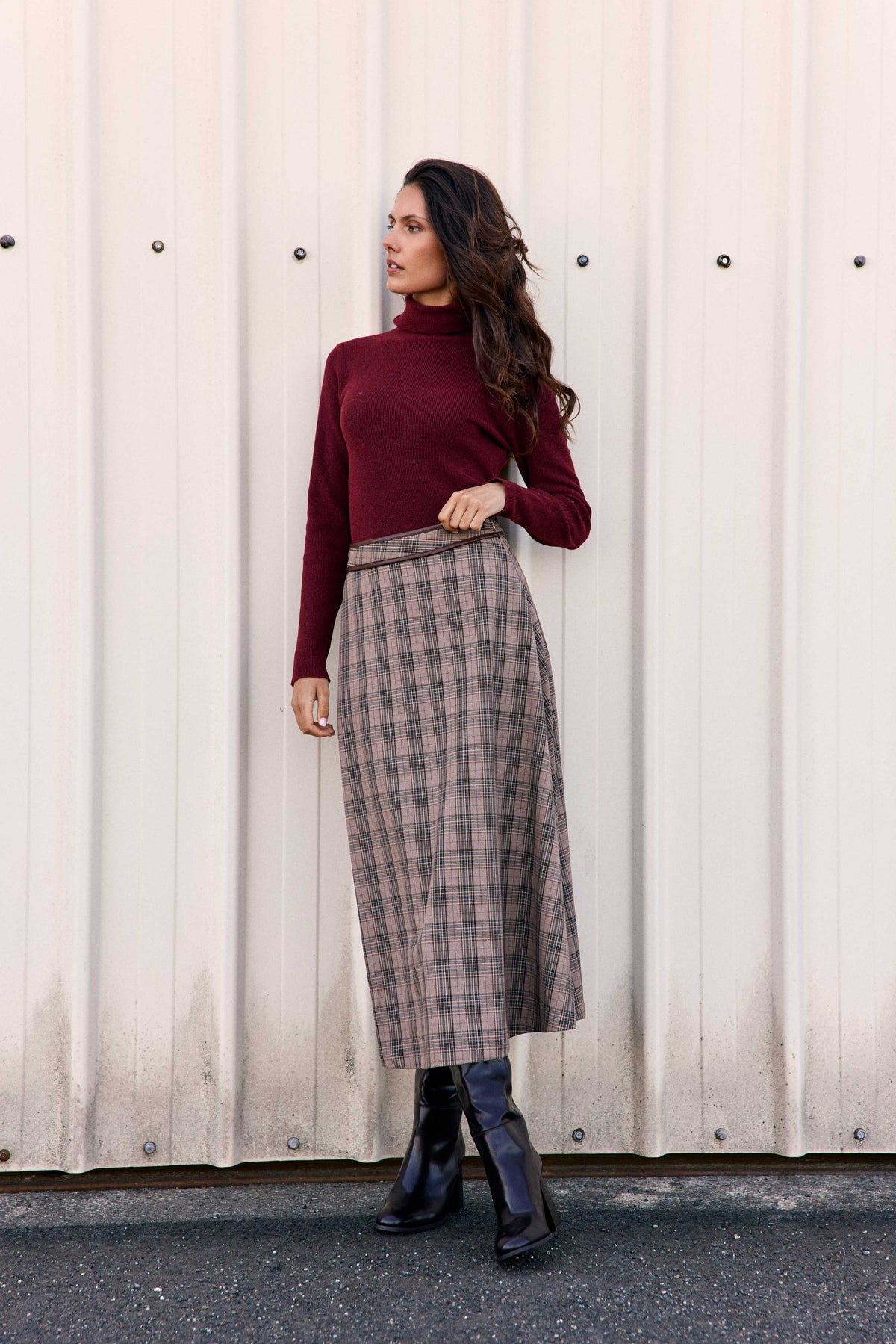 Jayleen - Plaid skirt