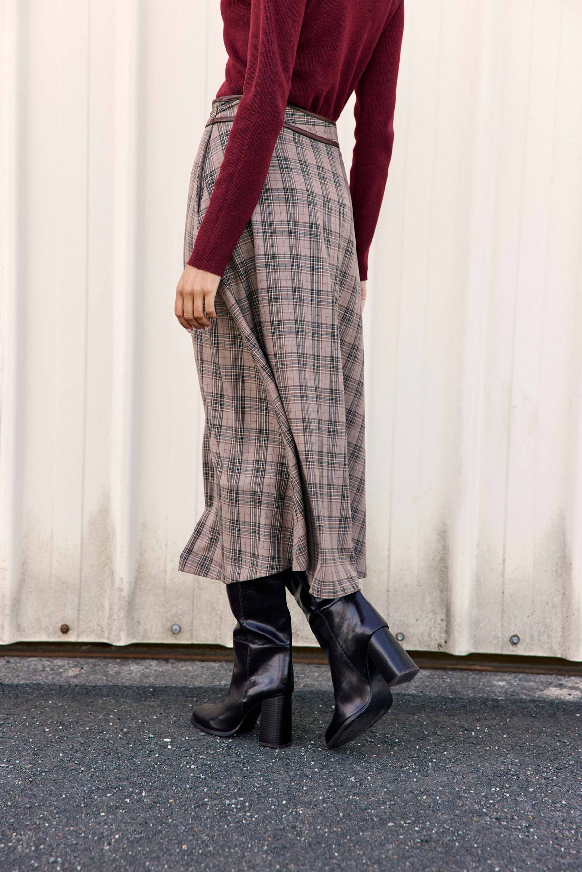 Jayleen - Plaid skirt