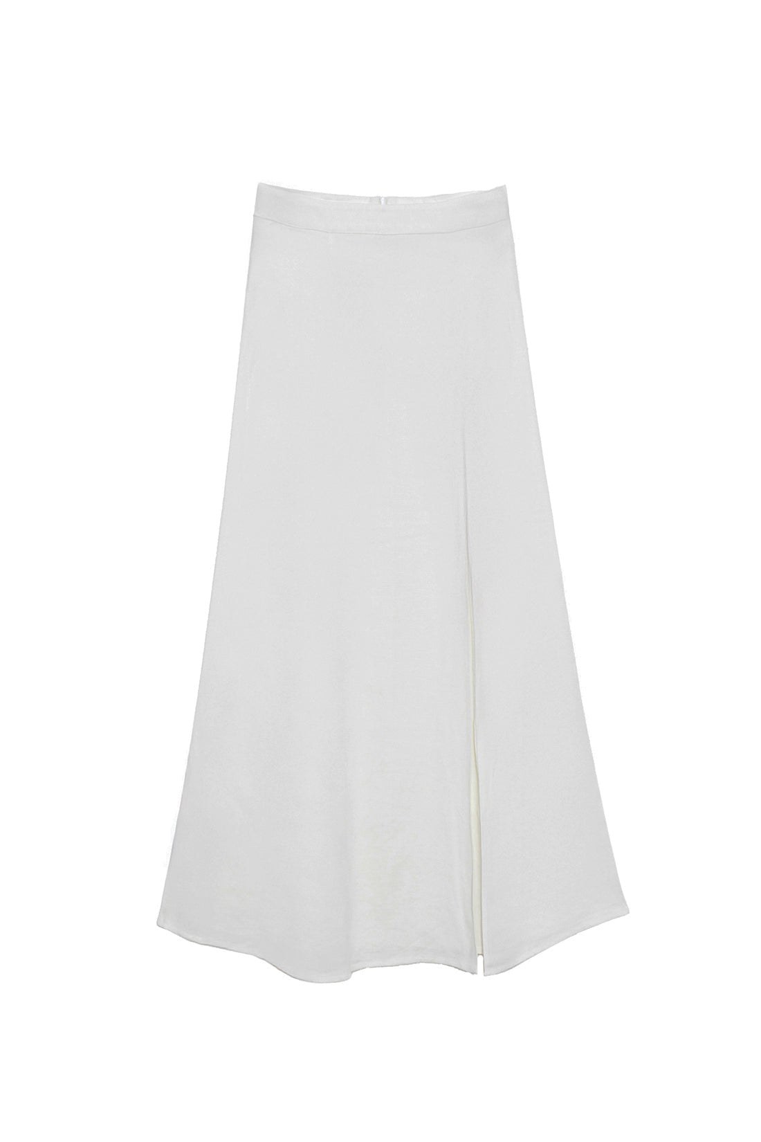 Ecru flared midi skirt - Jendry