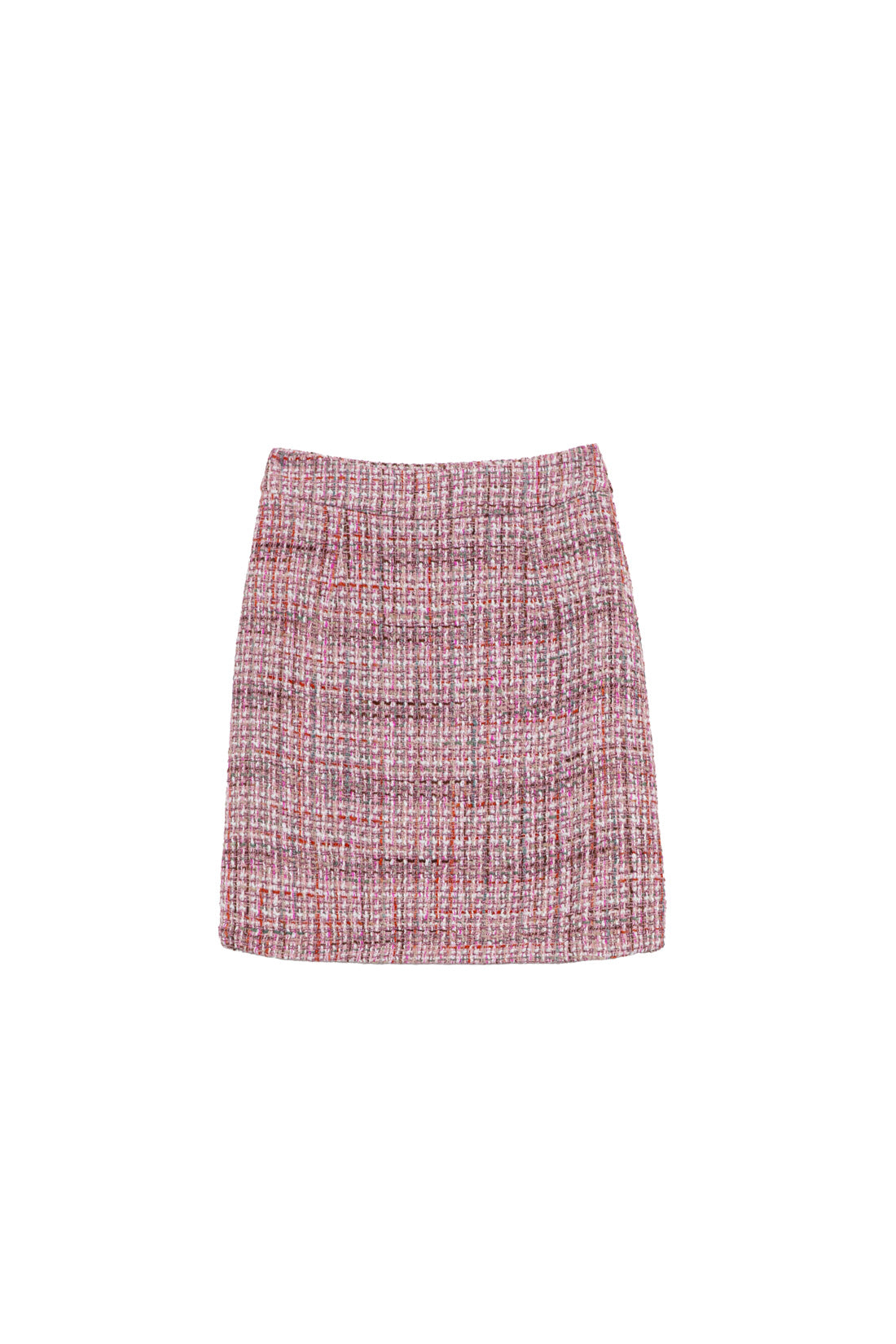 Pink tweed skirt - Jessie
