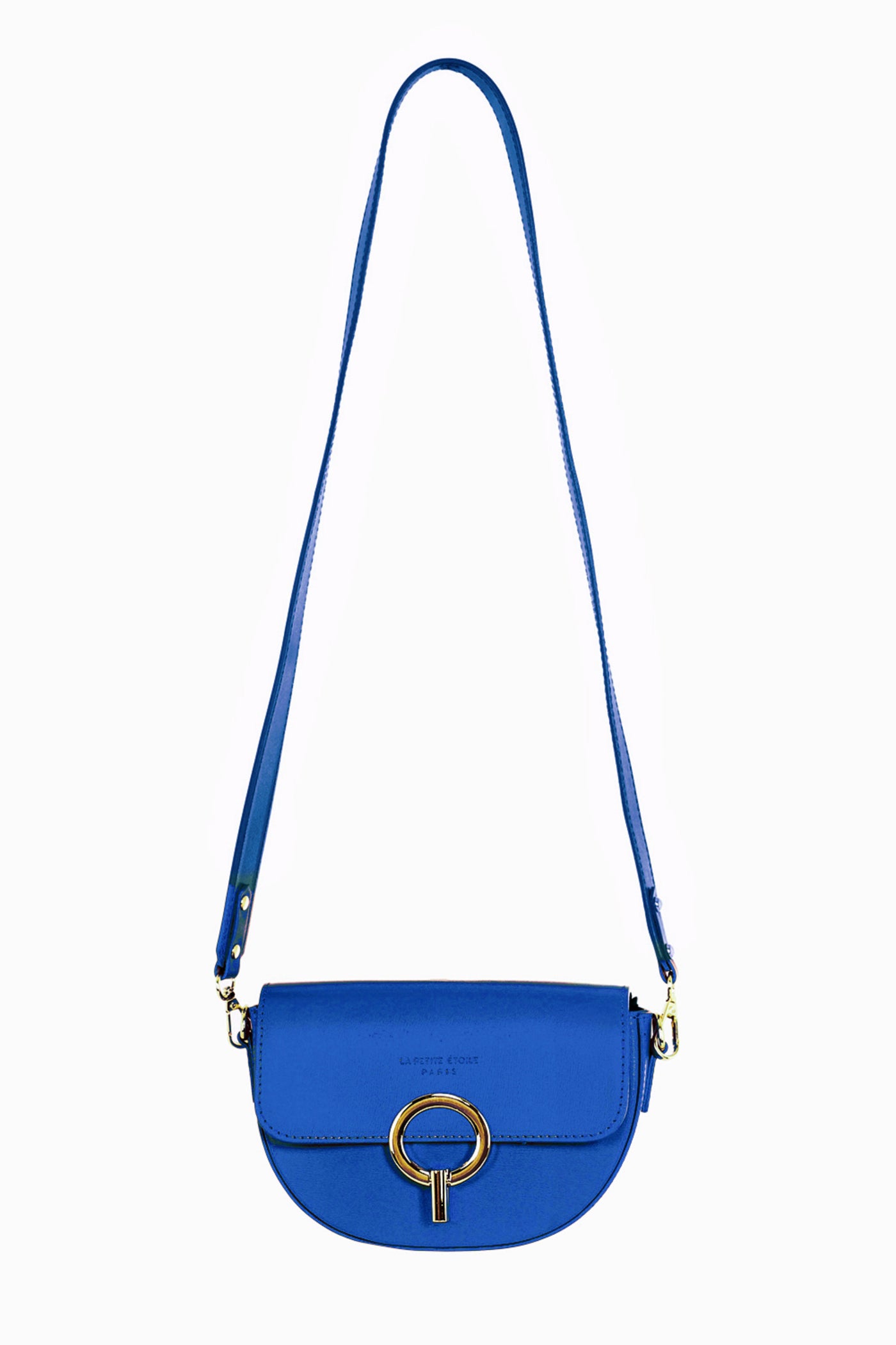 Sac en cuir Jim - Bleu