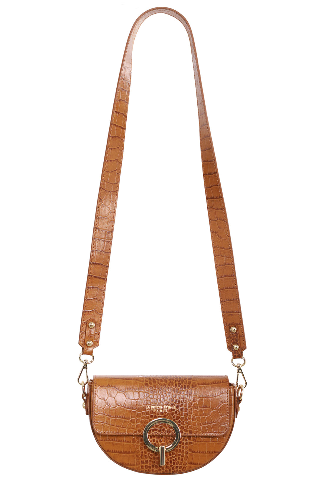 Bag Jim - Croco Camel
