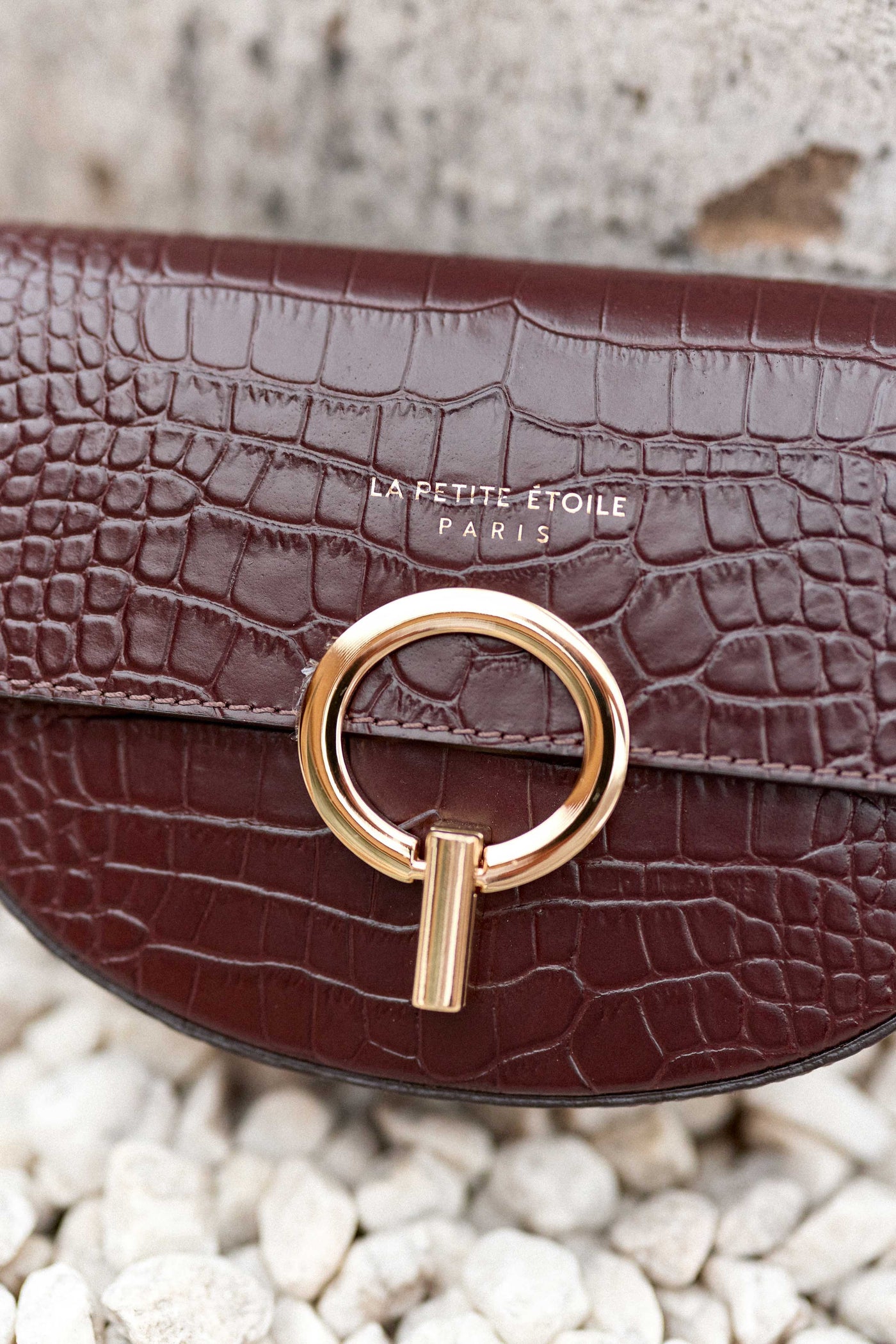 Sac Jim - Croco Marron