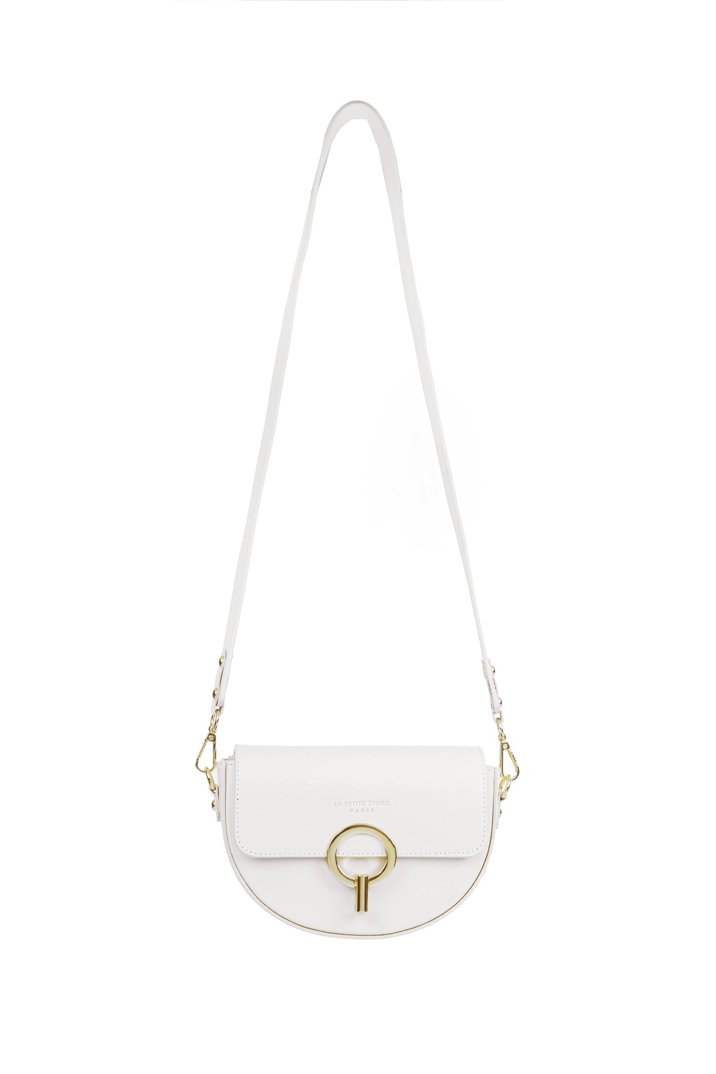 Jim leather bag - White