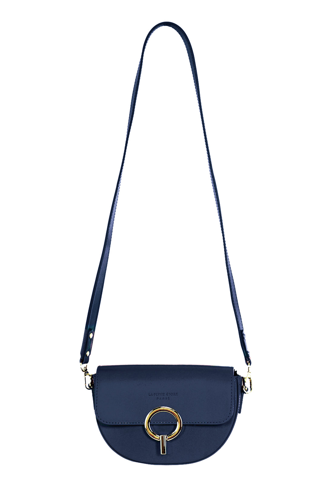Jim leather bag - Navy