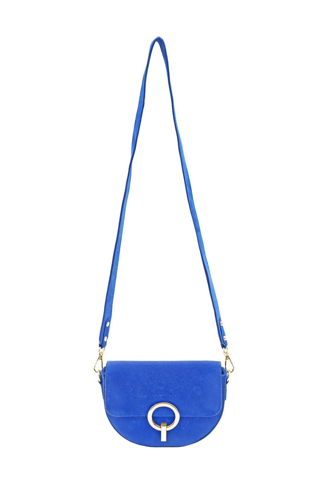 Blue leather bag - Jim D
