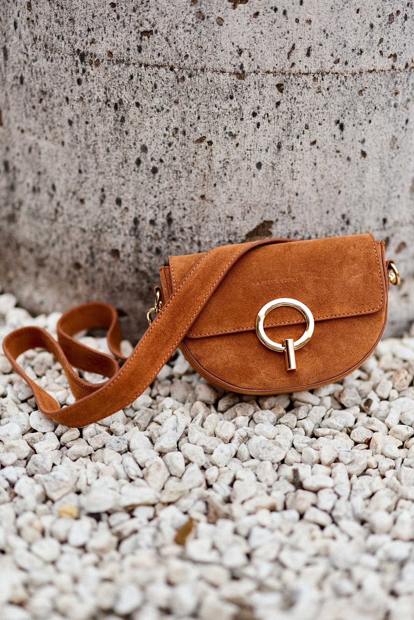 Camel leather bag - Jim D