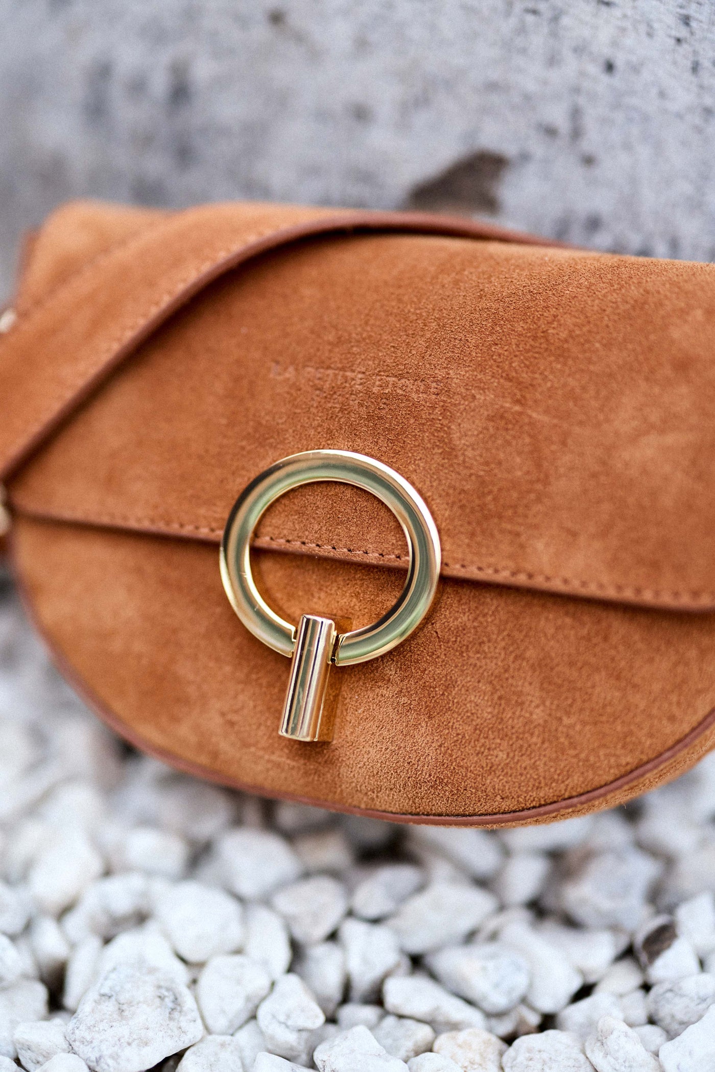 Camel leather bag - Jim D
