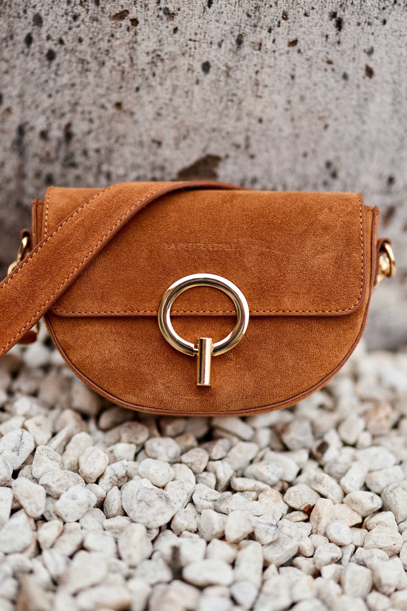 Camel leather bag - Jim D