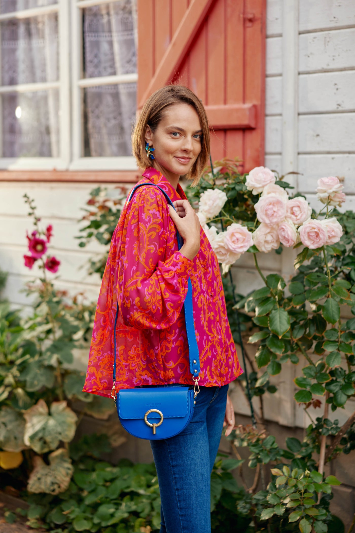 Blouse Joao - Rose/orange