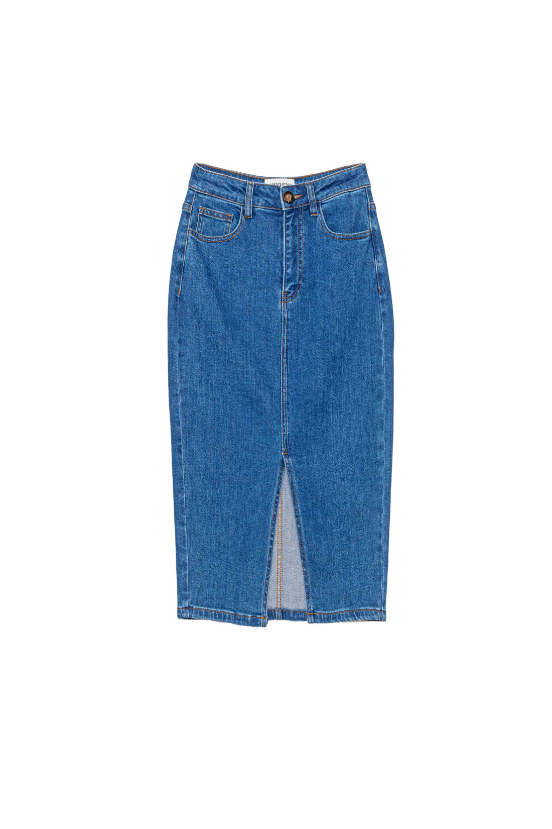 Washed denim skirt - Jomia