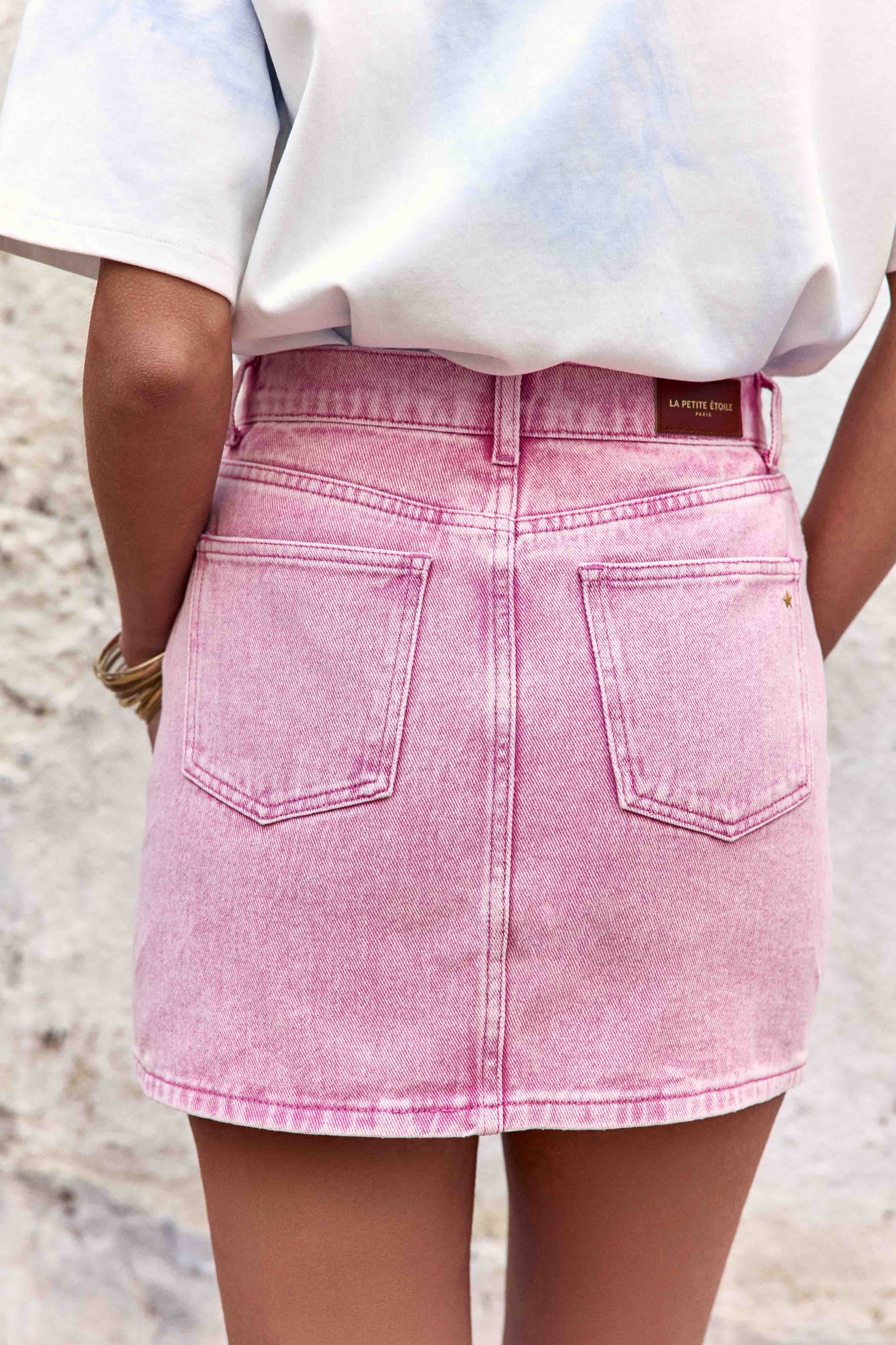 Jonas - Jupe courte droite