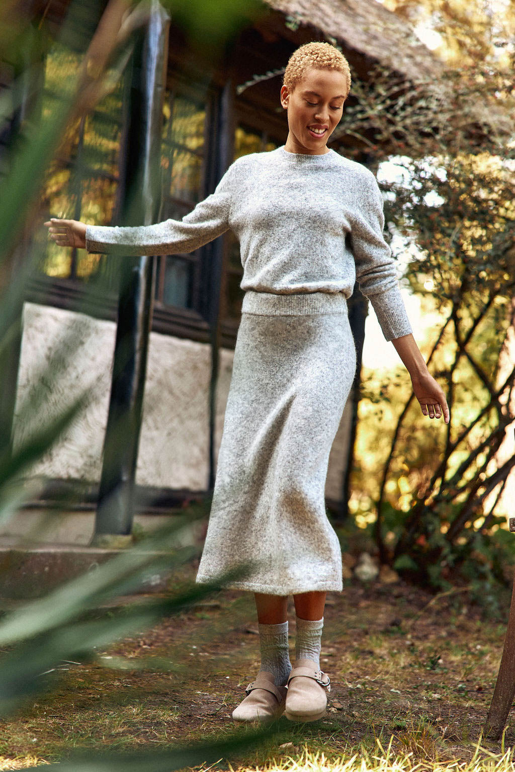 Skirt Joody - 03-gris Chine