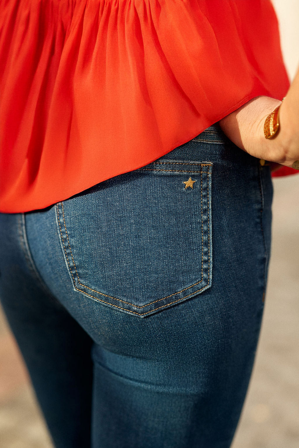Washed flare jeans - Lancelot
