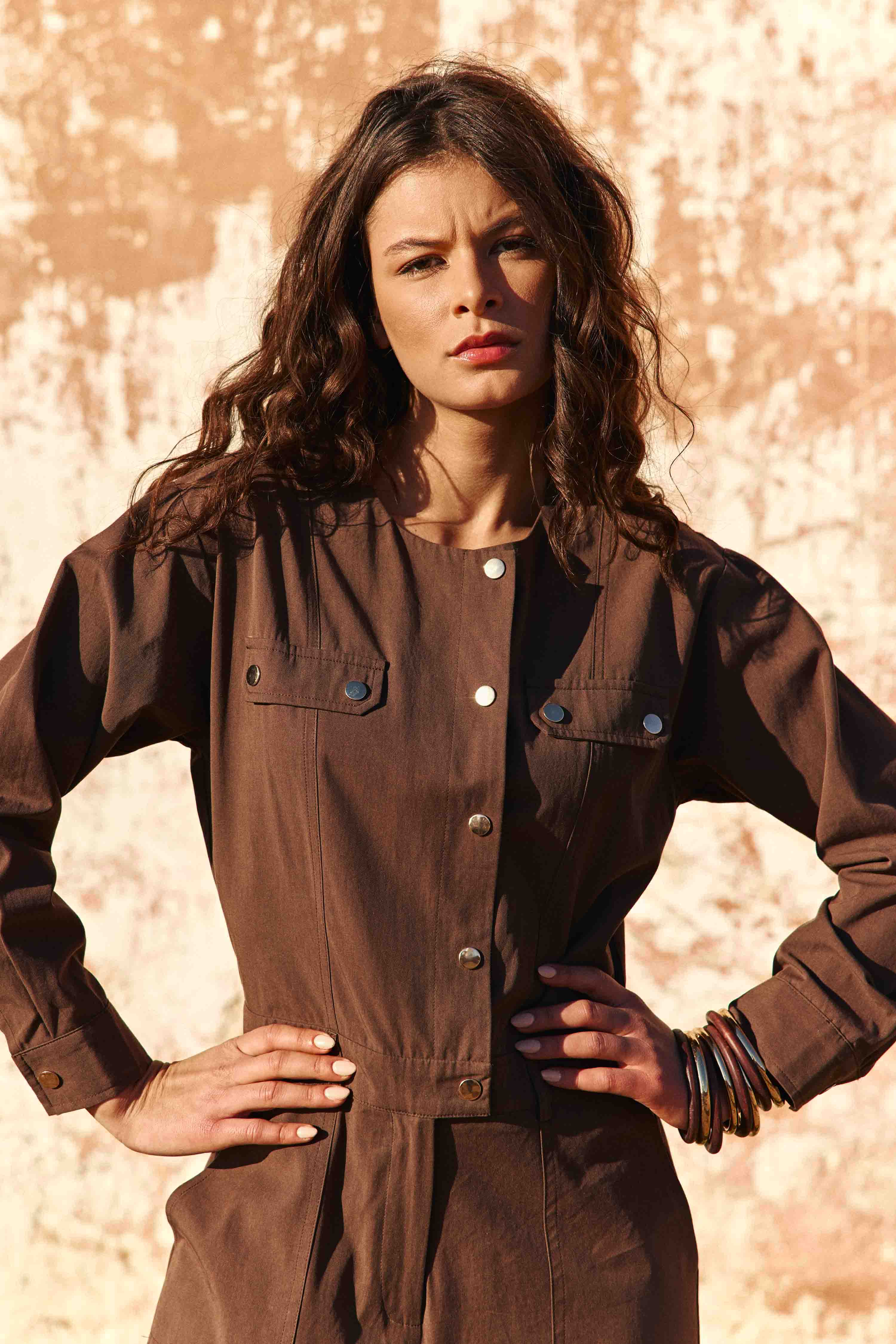 Laura - Combi-pantalon large