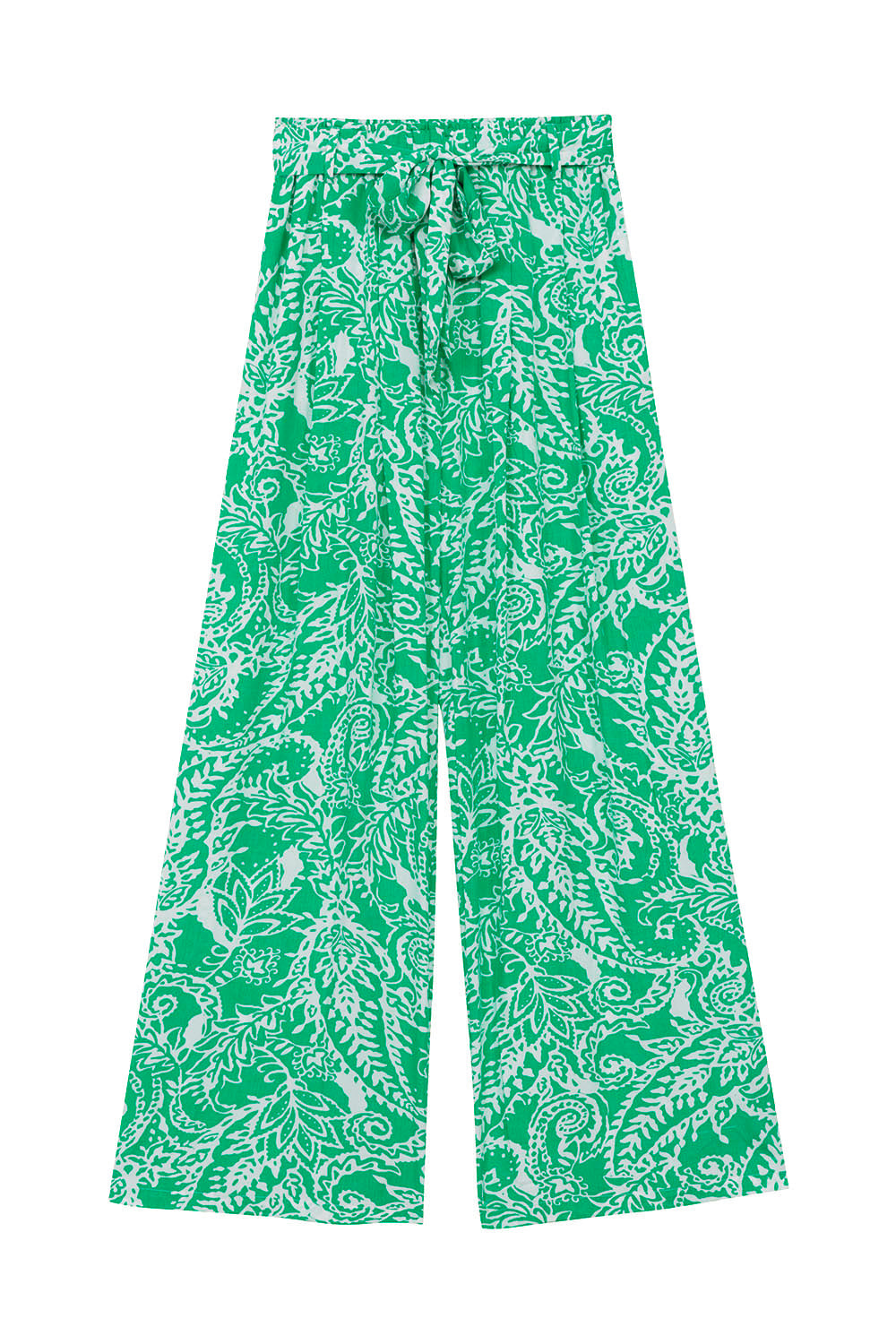 Trousers Lemaa - Vert/ecru