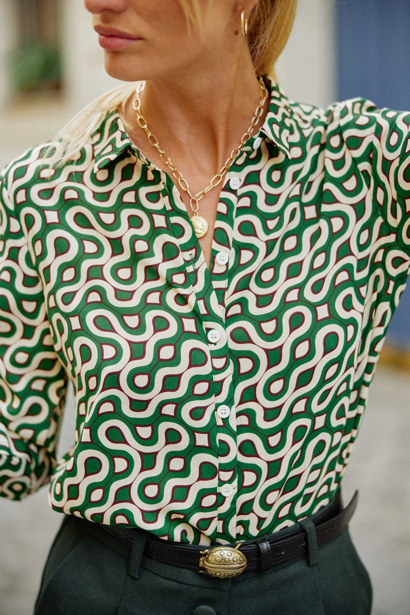 Chemise Lexia - Vert