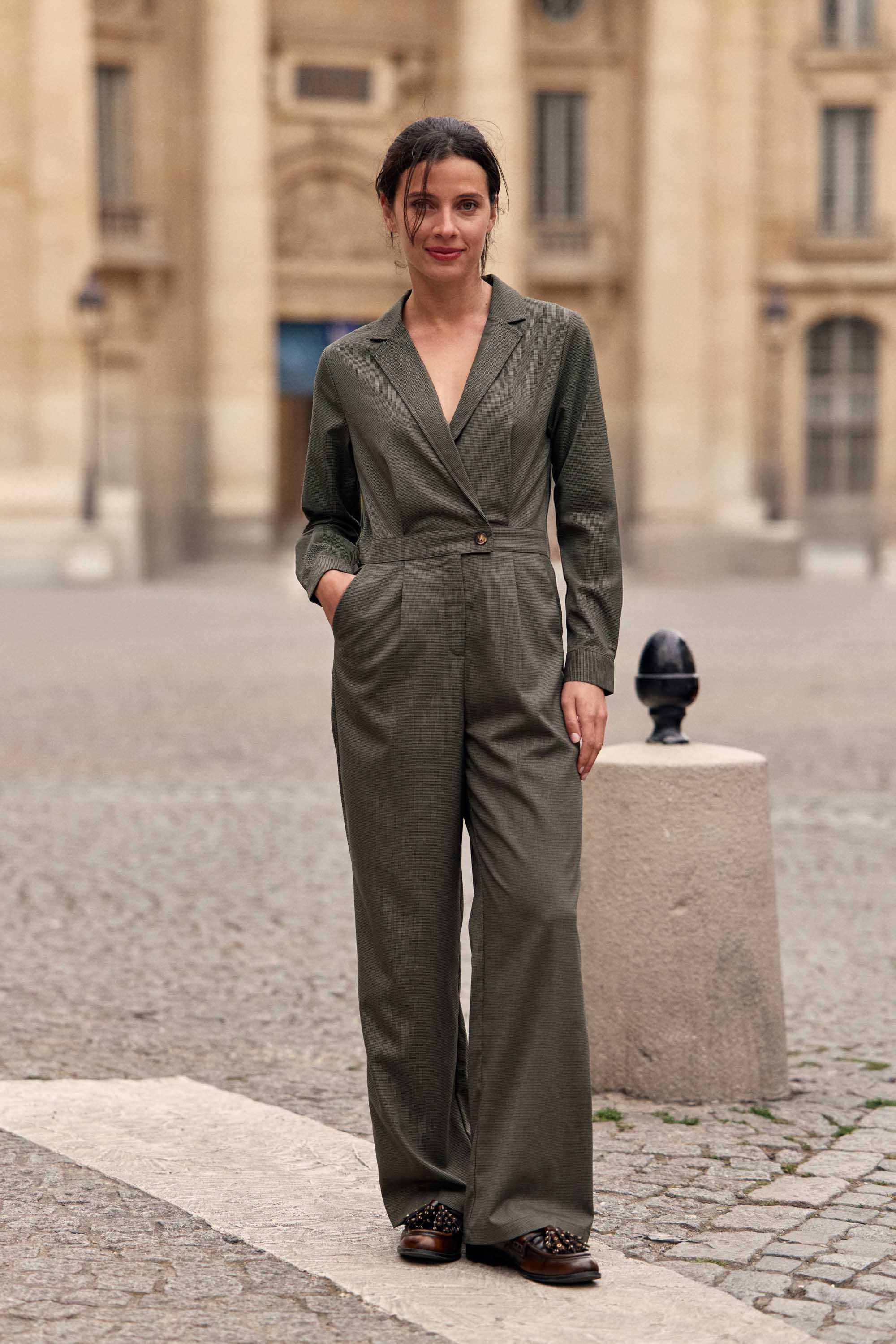 Combi-pantalon Lola - Kaki