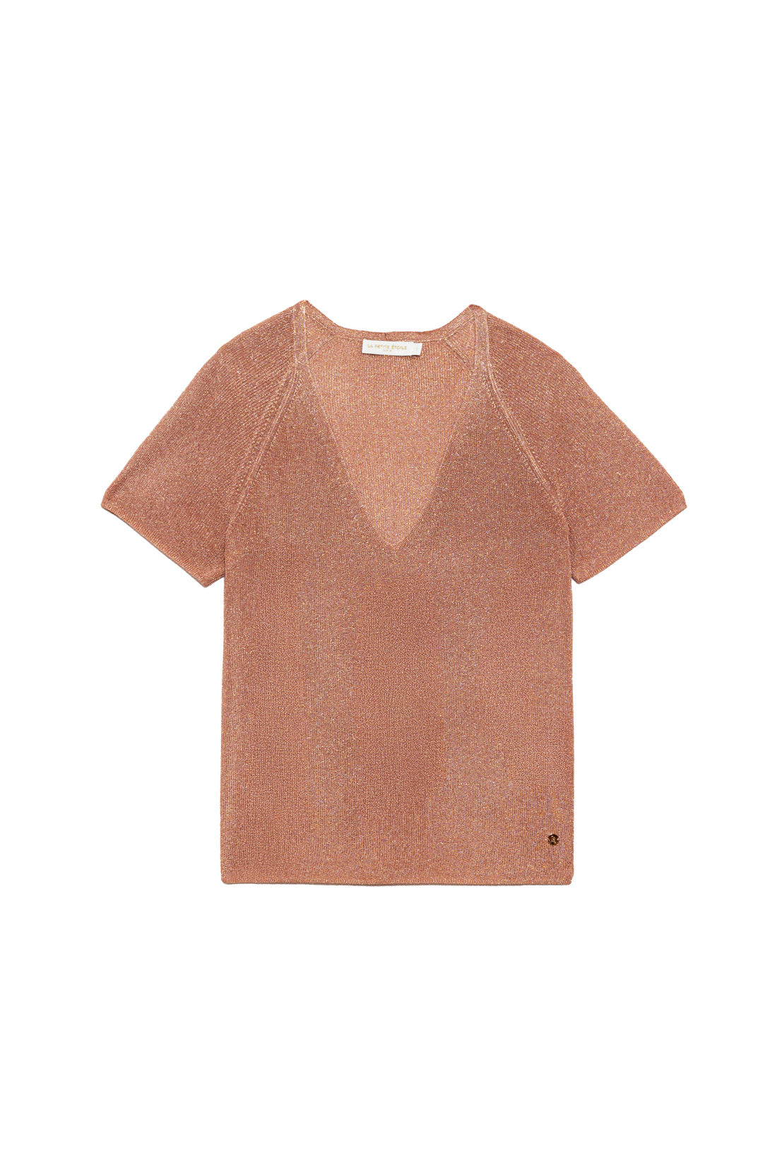 T-shirt en maille rose - Macie
