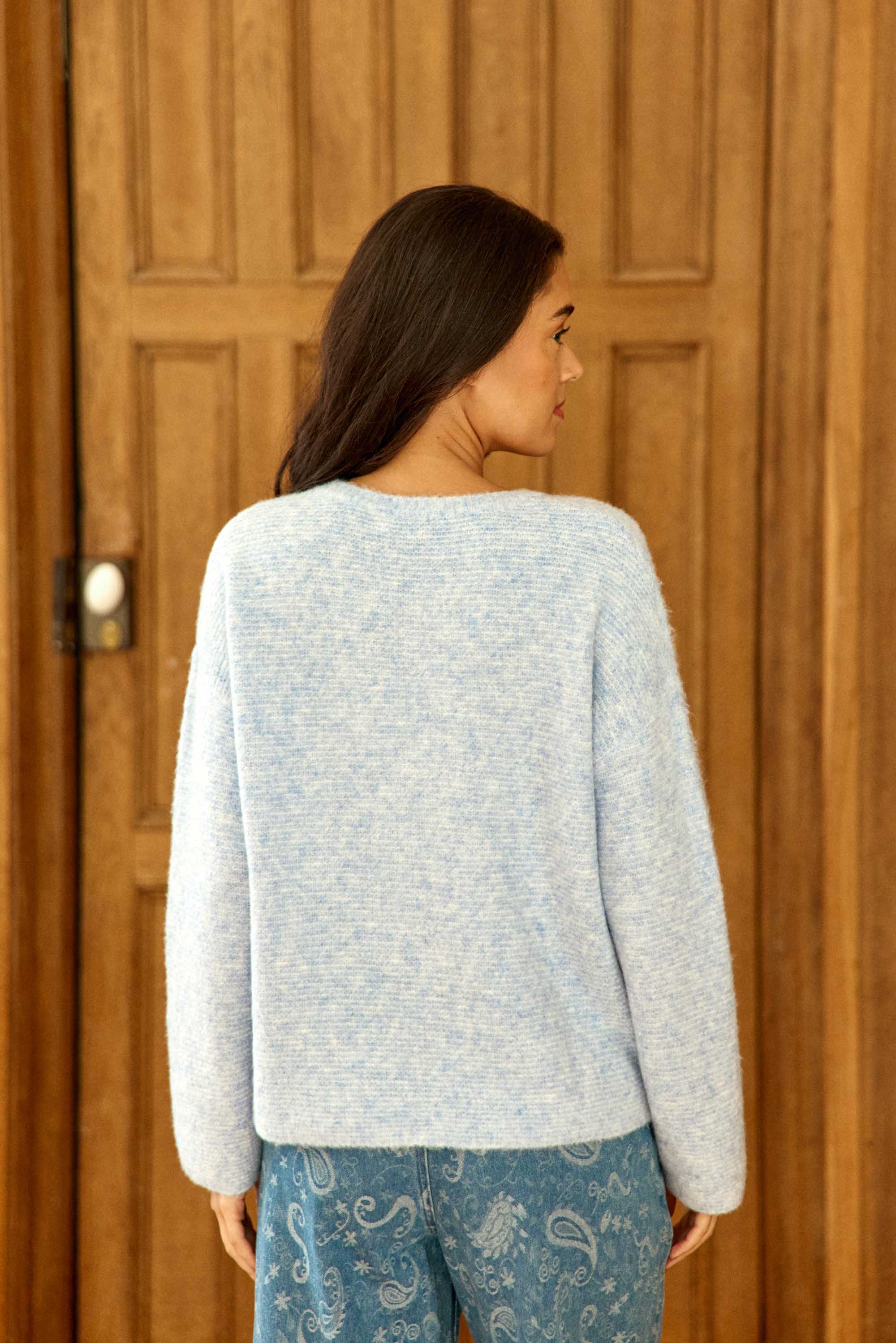 Madeline Sweater - Sky Blue