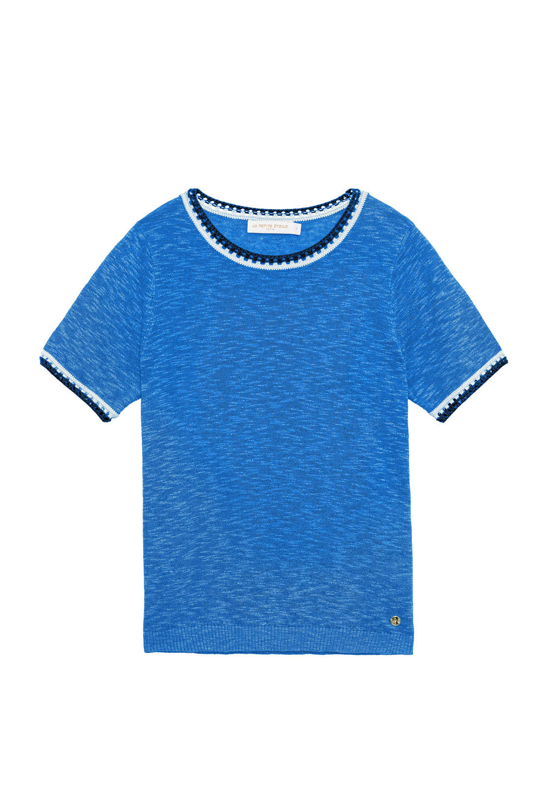 Blue round neck sweater - Madi