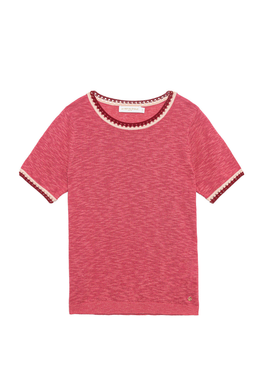 Pink crew neck sweater - Madi