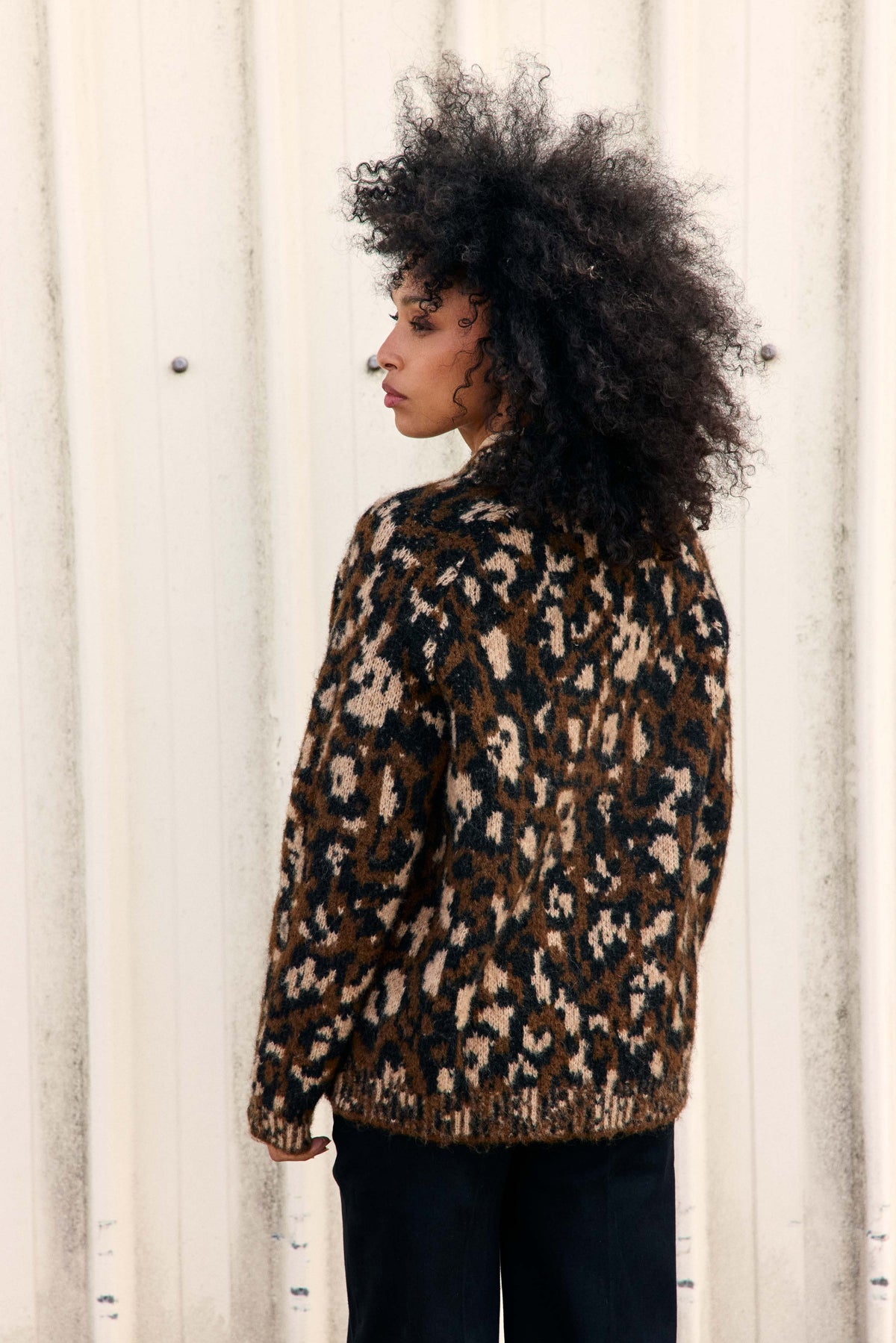 Maeve - Gilet léopard