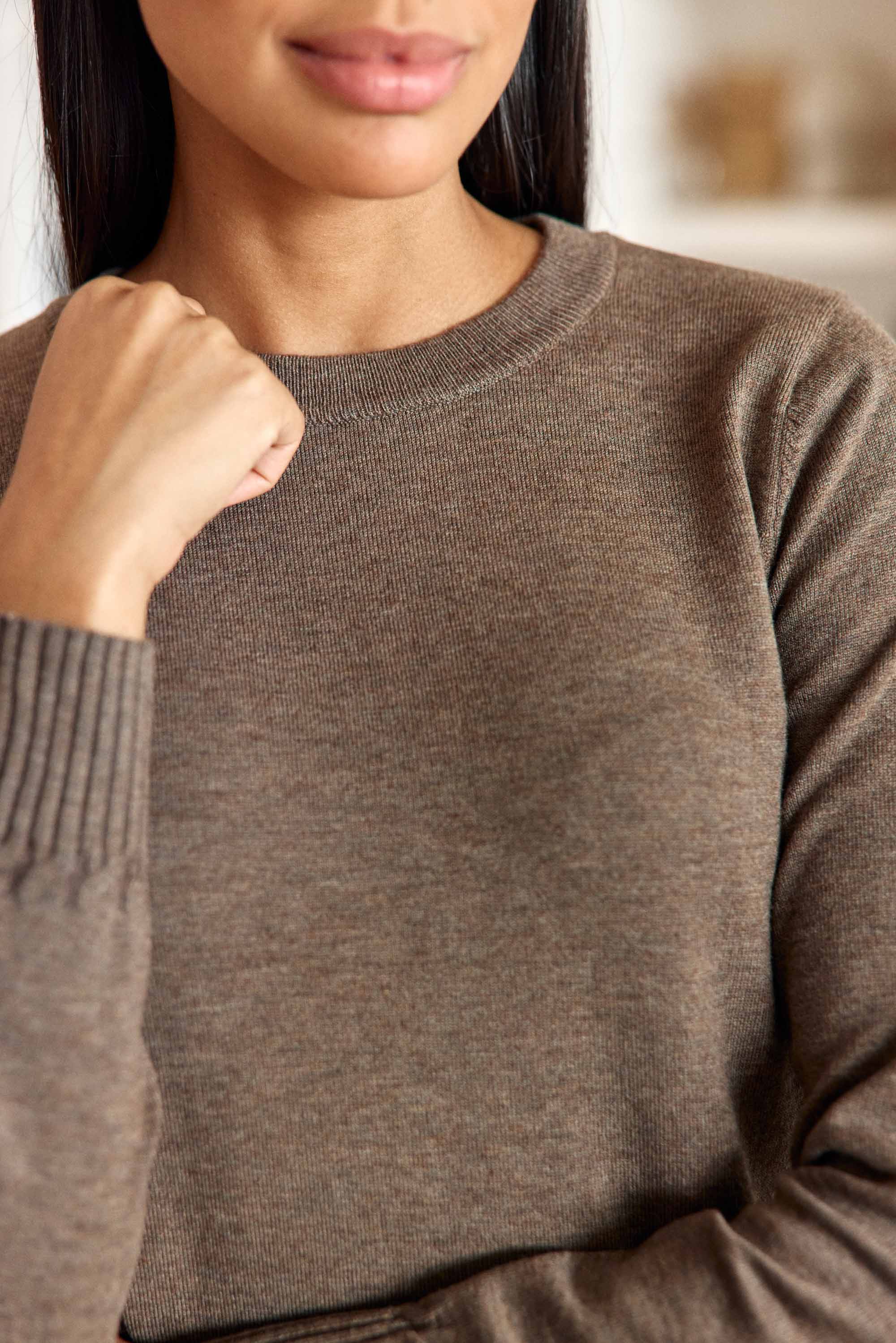 Pull Maha - Taupe