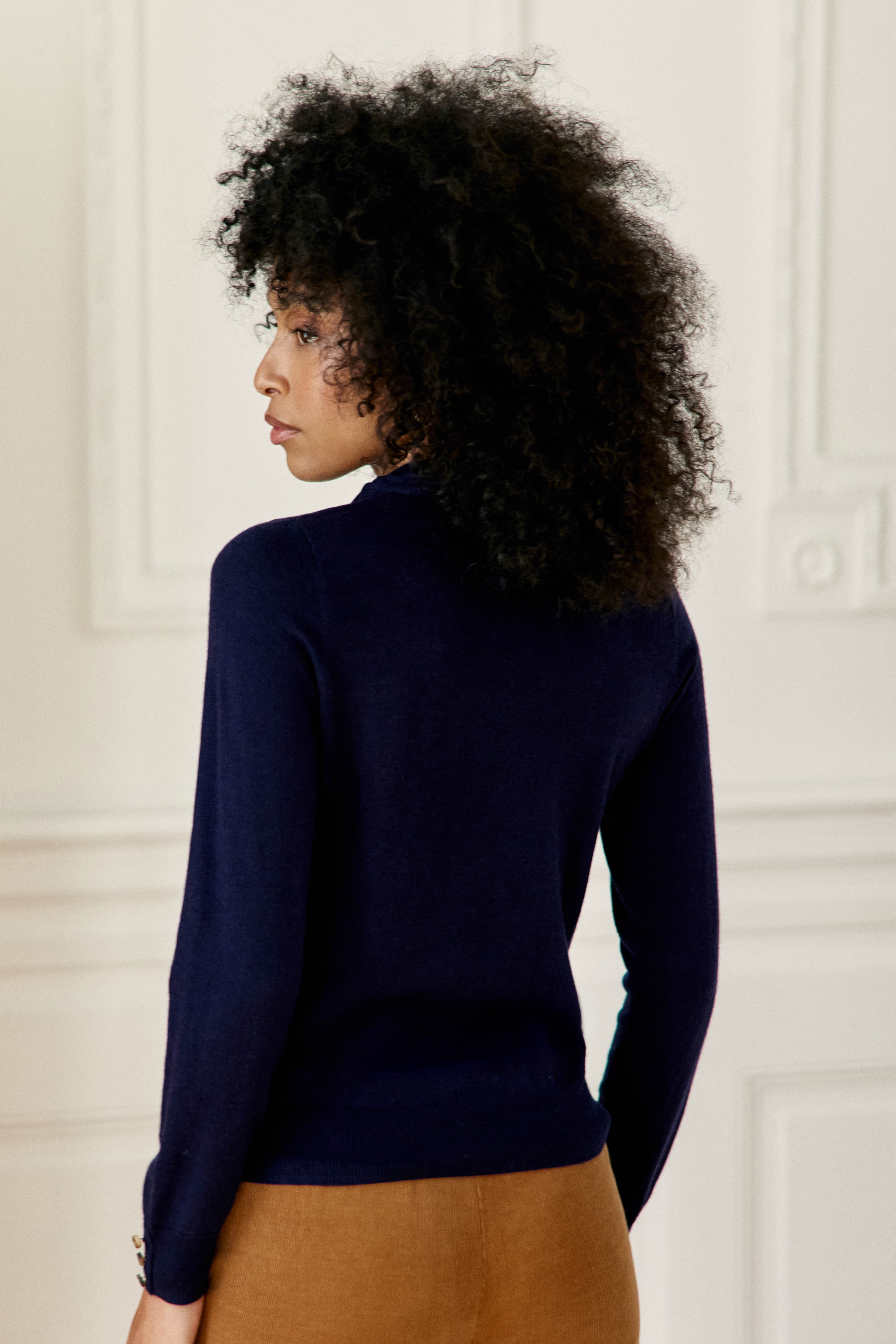 Malaly - Pull coupe droite