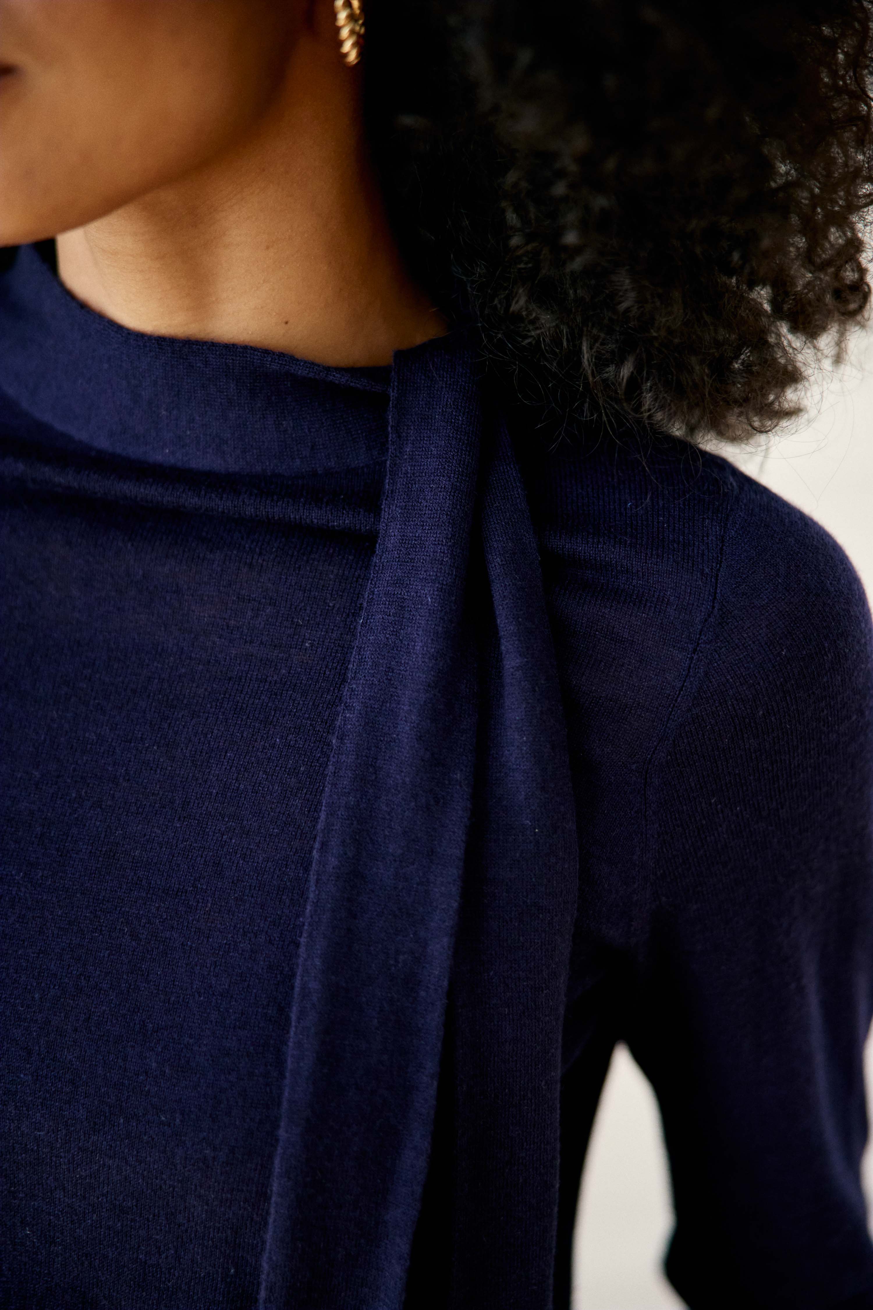 Malaly - Pull coupe droite