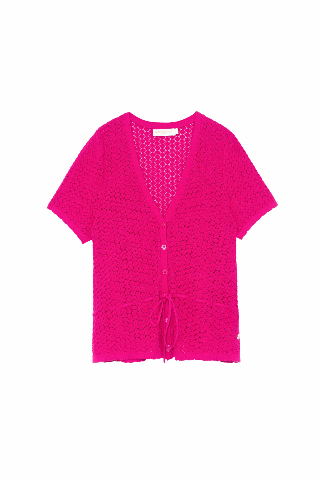 Fuchsia mesh top - Mallory