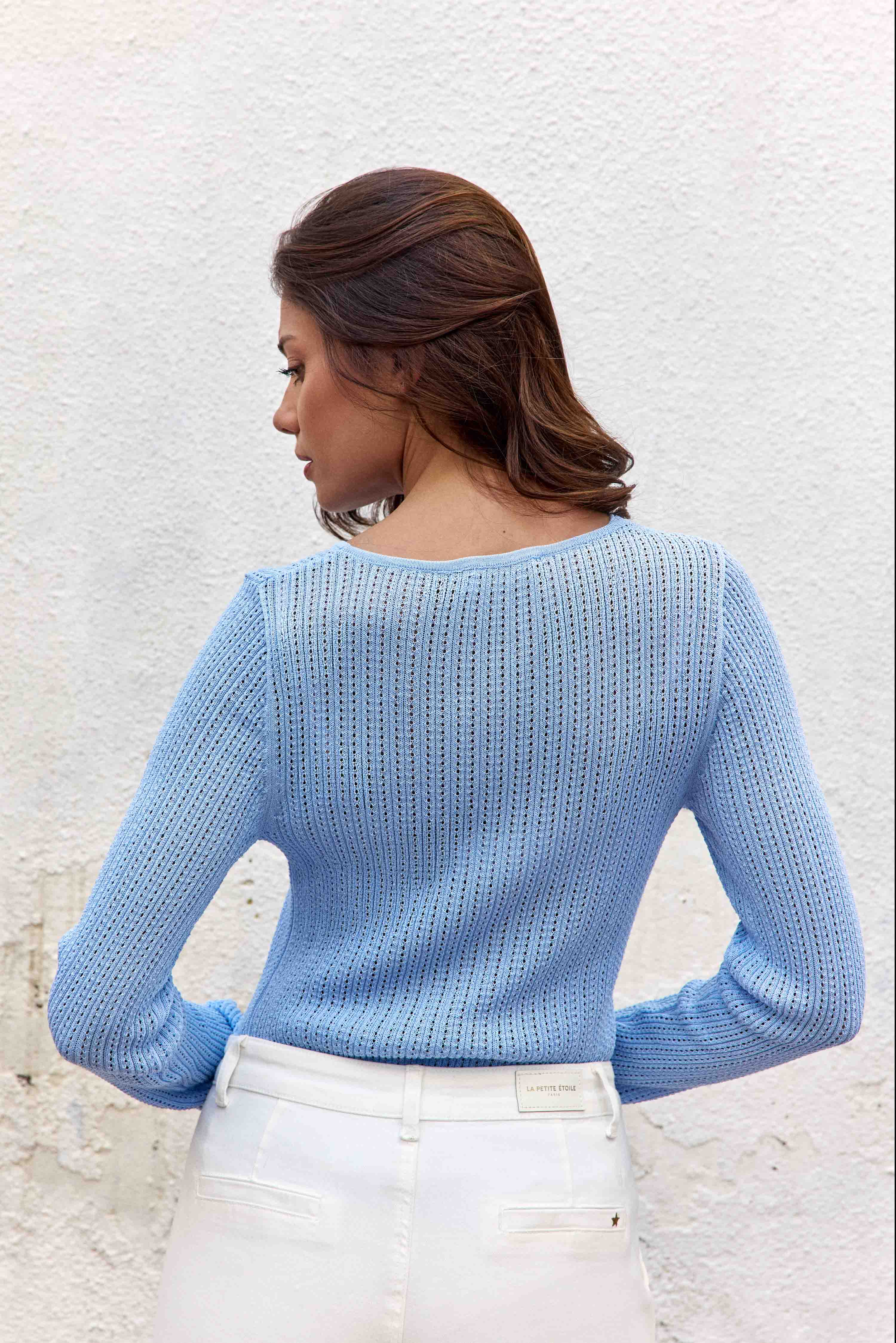 Malta - Top en maille ajusté