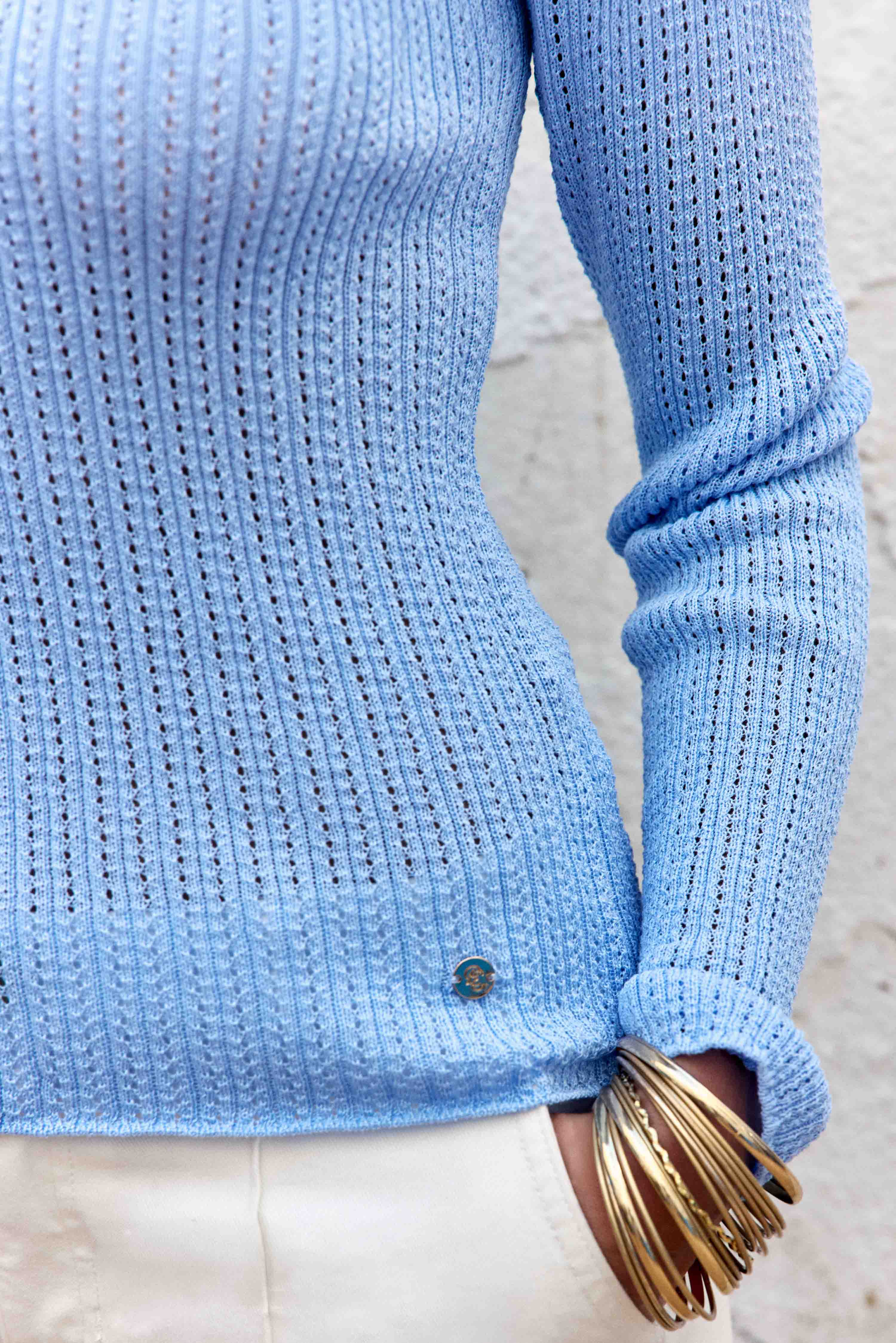 Malta - Top en maille ajusté