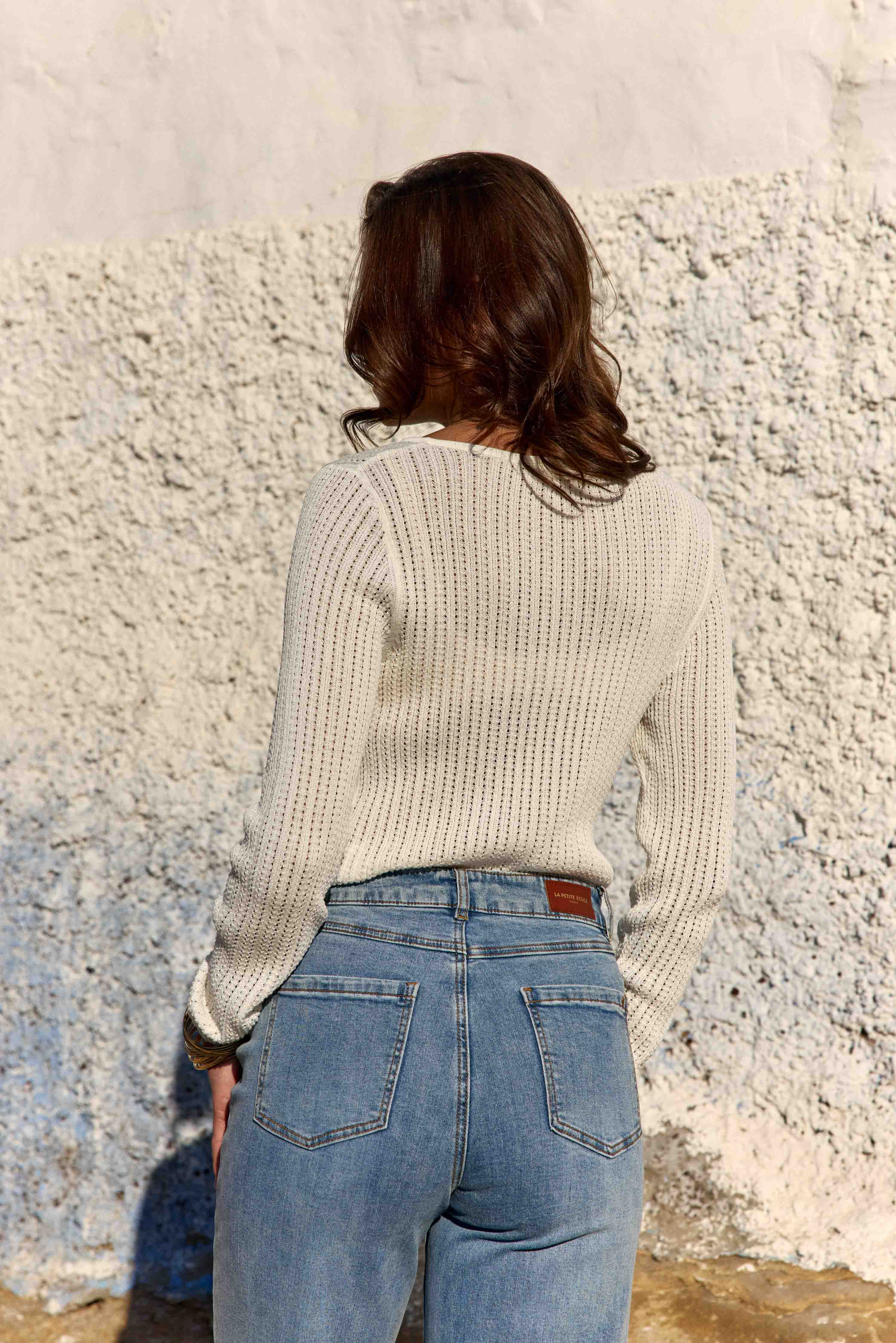 Malta – Top en maille ajustée