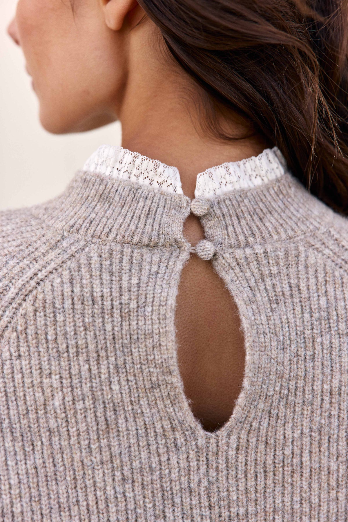Malva - Stehkragenpullover