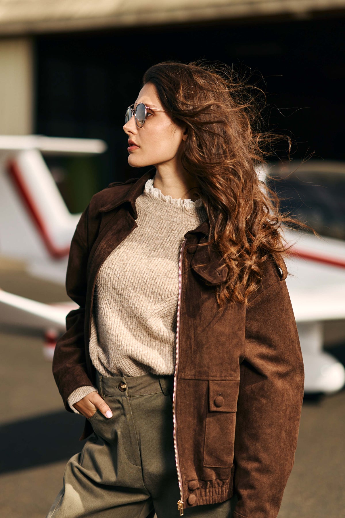 Malva - Stehkragenpullover