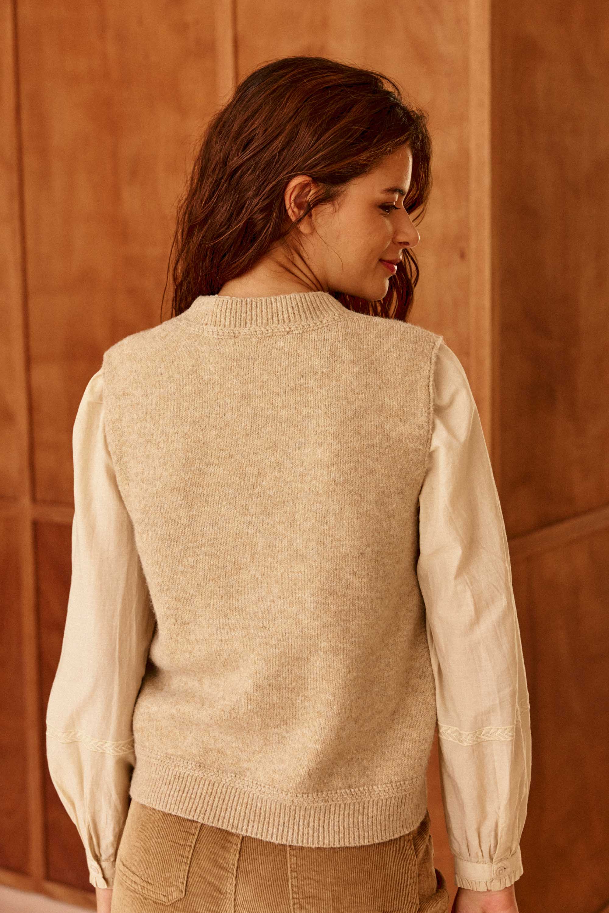 Pull Manda - Beige