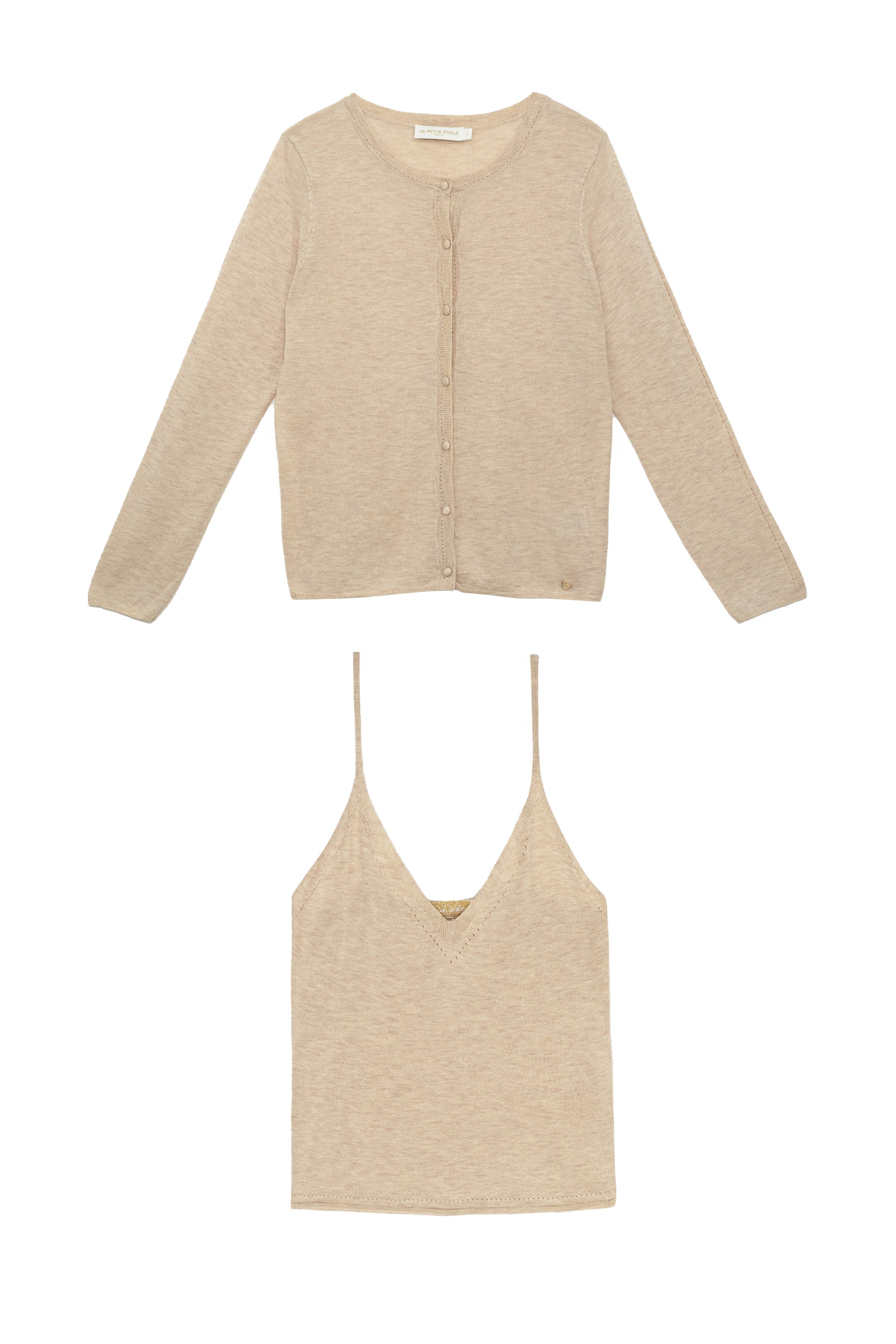 Twin set Mandel - Beige
