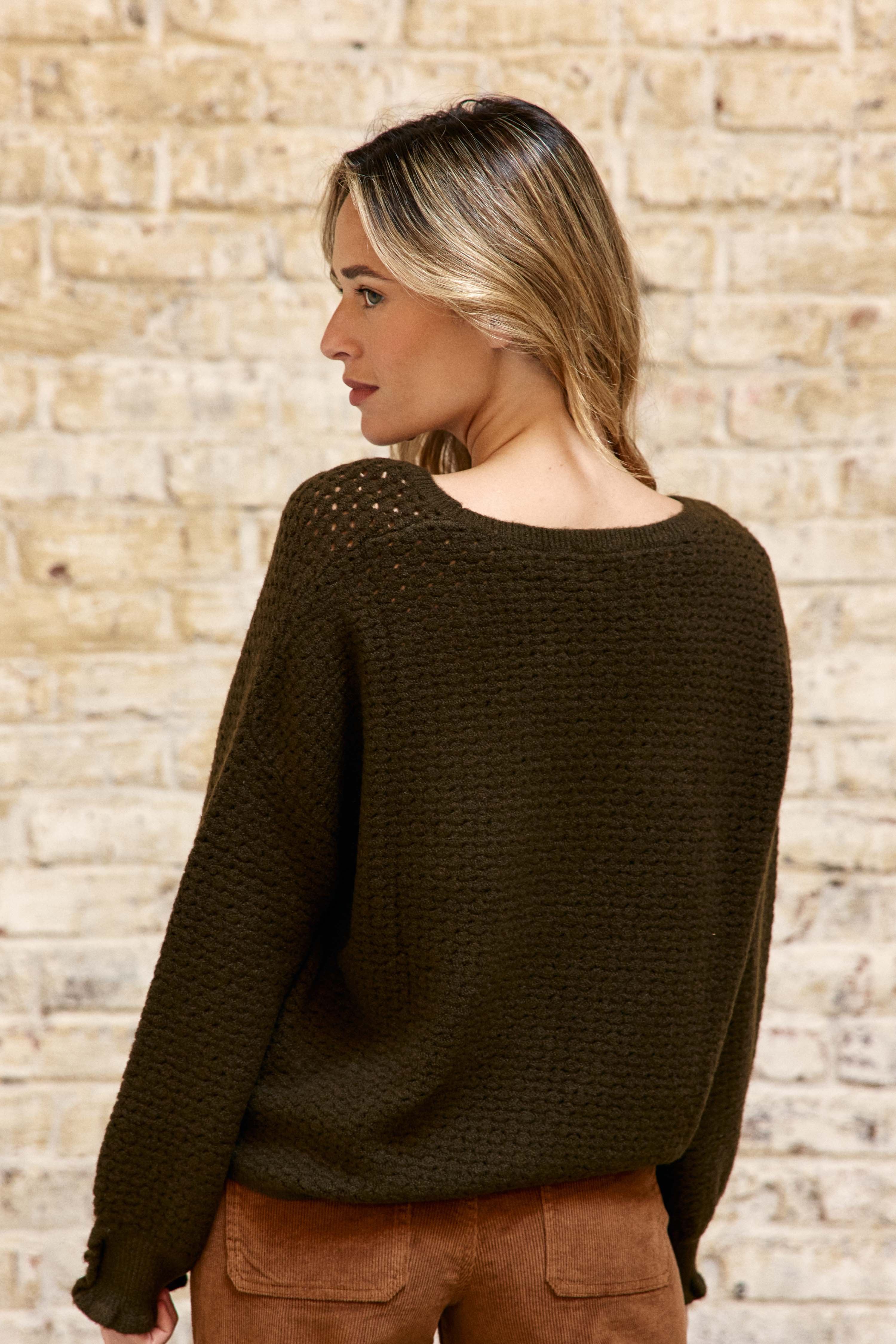 Mandine – Weit geschnittener Pullover