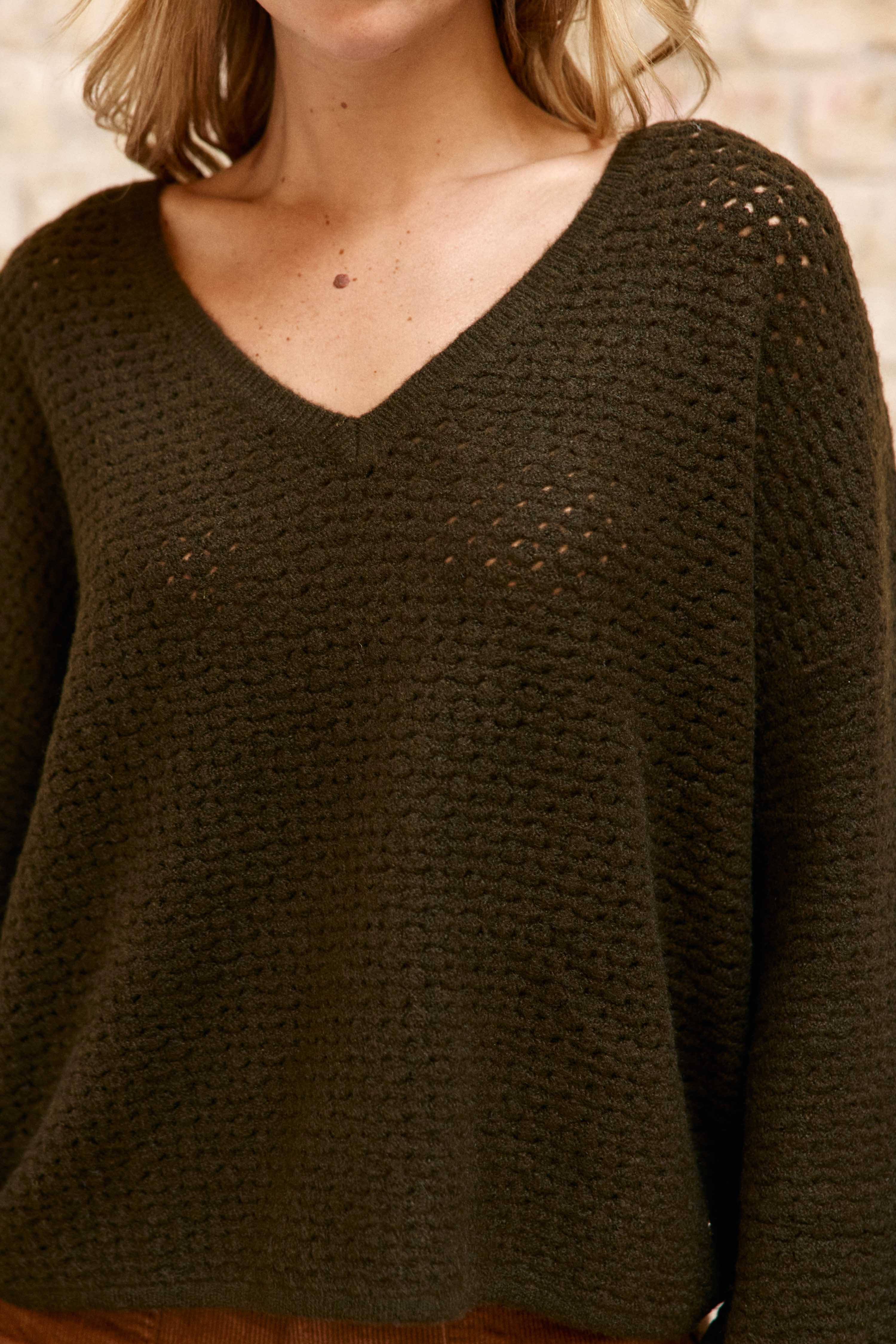 Mandine – Weit geschnittener Pullover