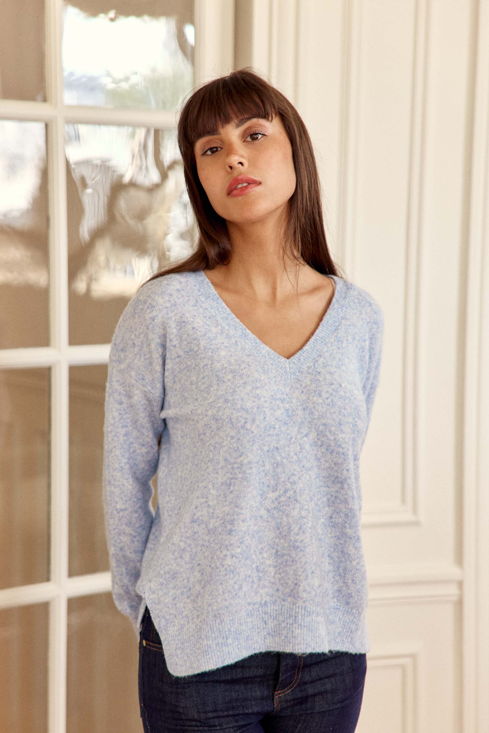 Pull Mantia - Bleu ciel