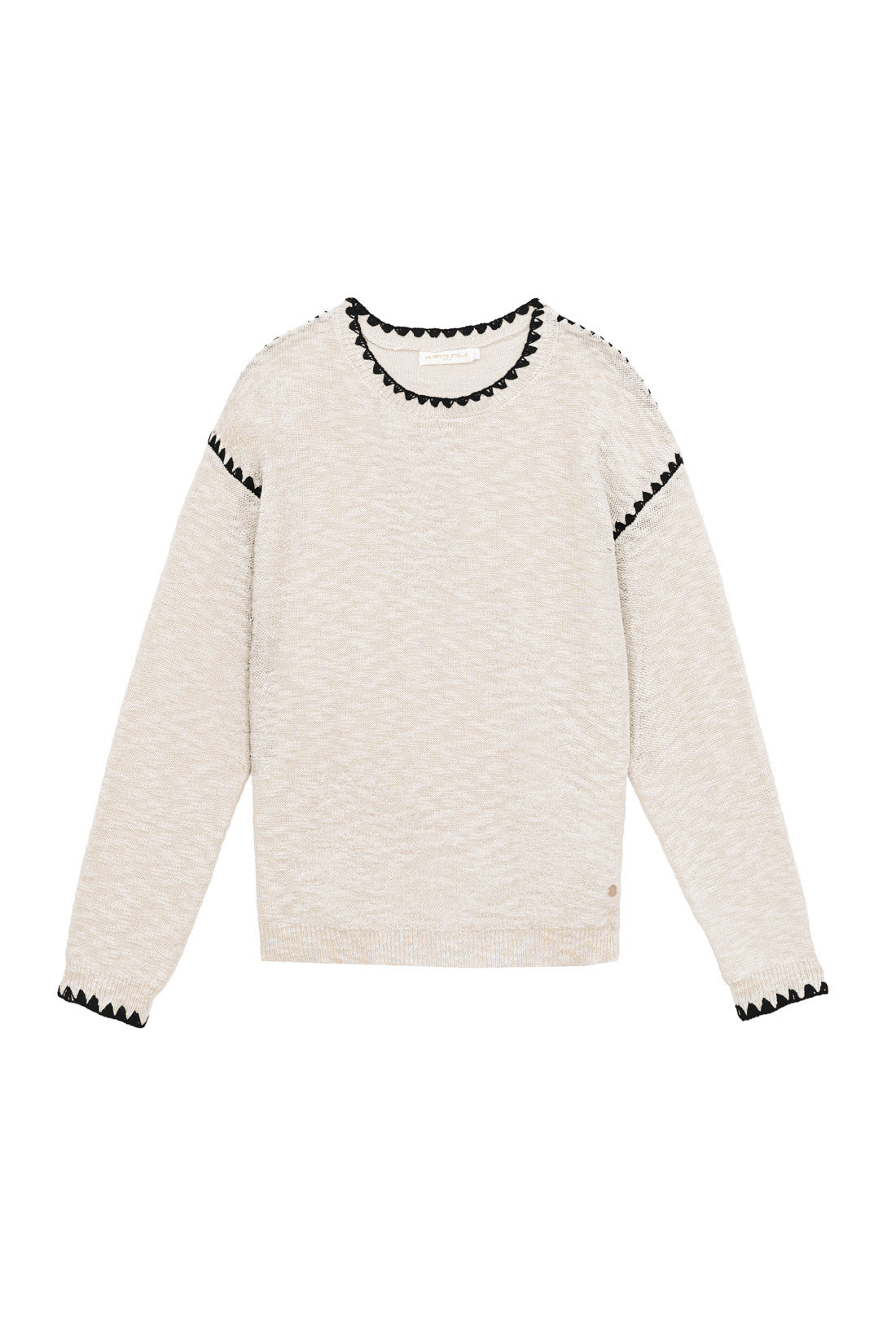 Manuela Straight Sweater - Beige