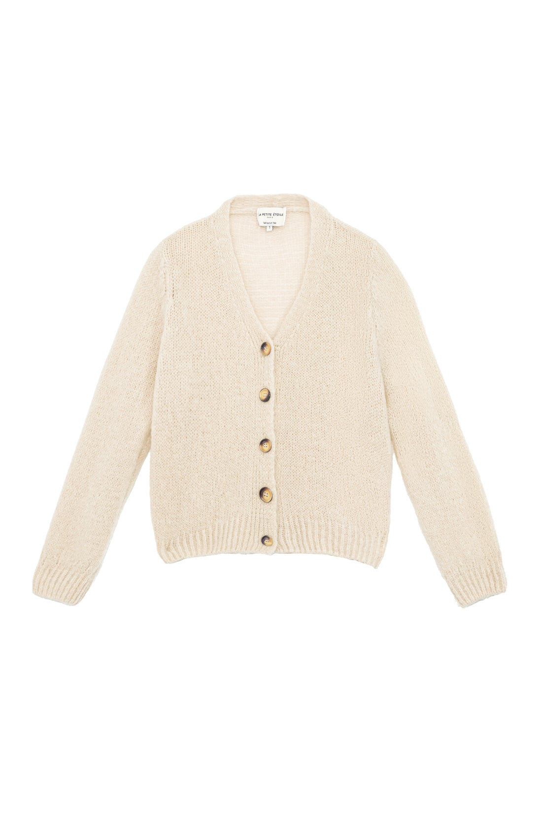 Beige knitted vest - Mara
