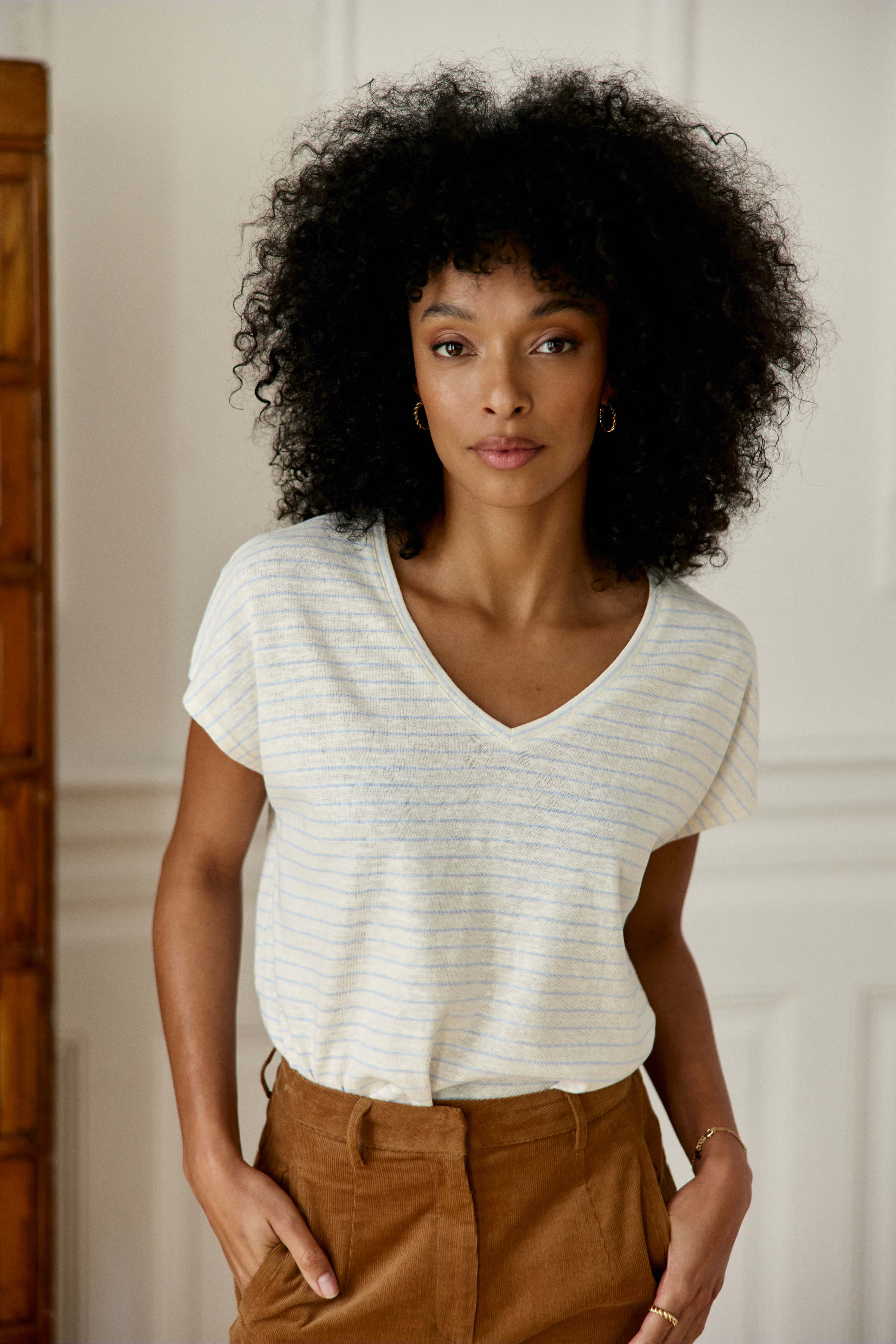 Marcelina - T-shirt marinière