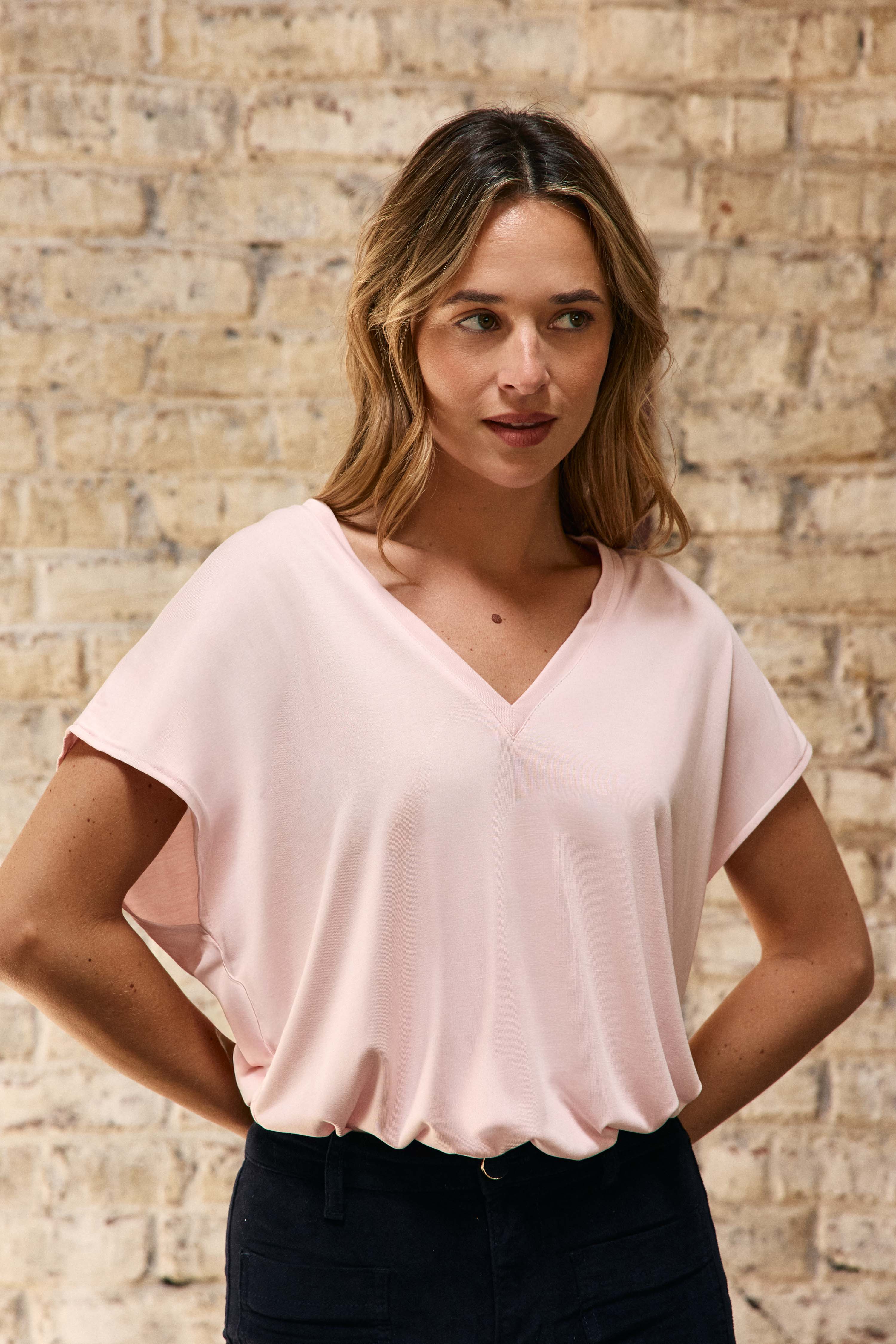 Marcelina – Locker sitzendes T-Shirt