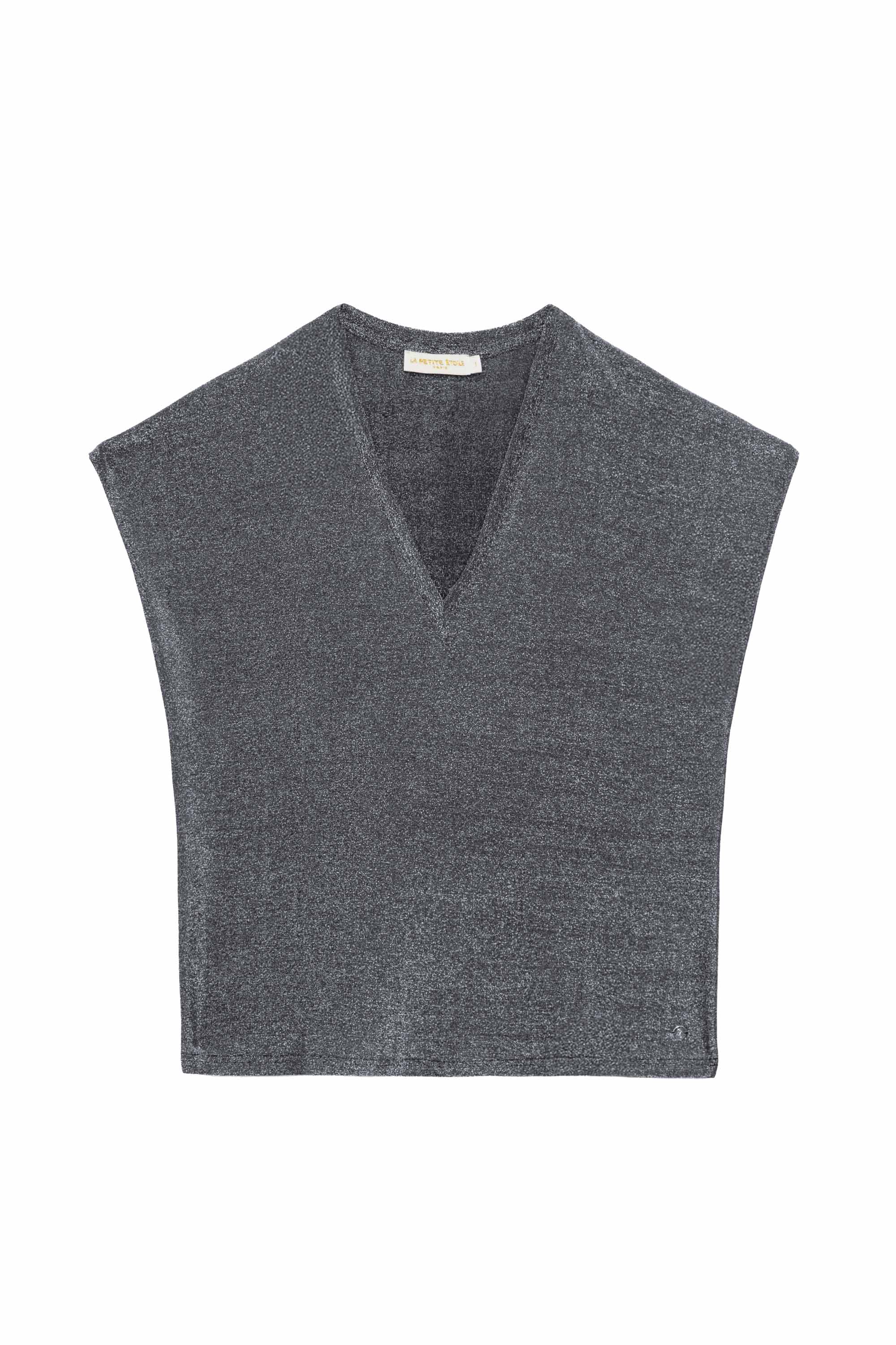 T-shirt argenté - Marcellina