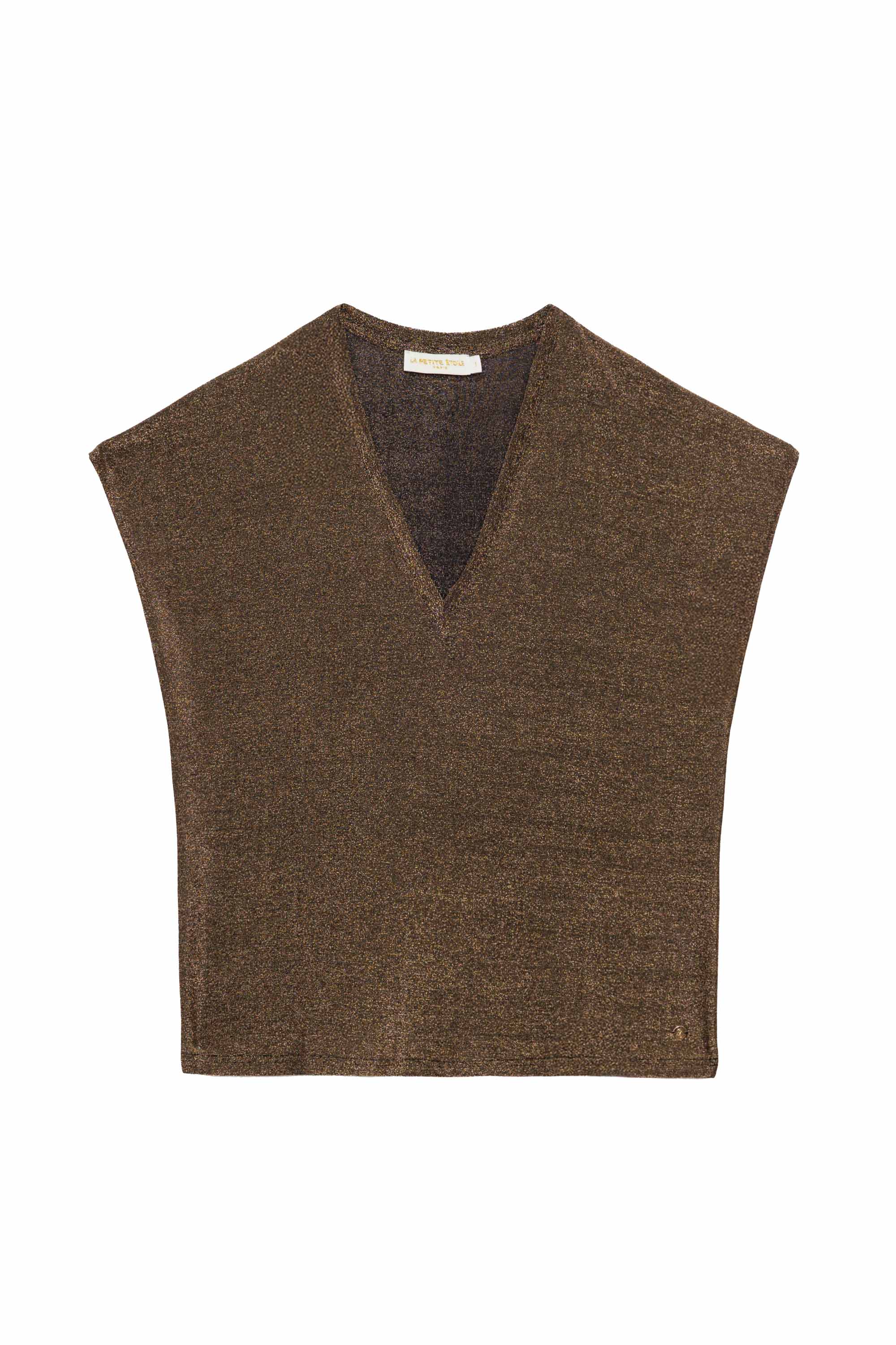 T-shirt mordoré - Marcellina