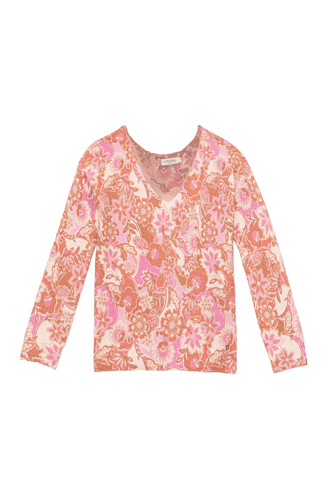 Pull réversible floral - Margot